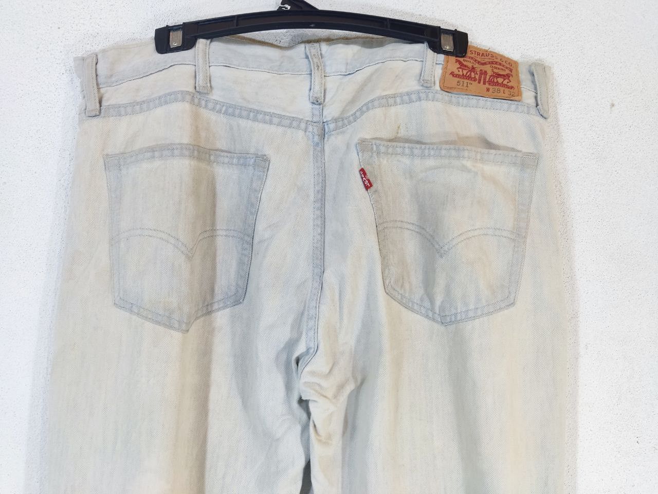 Levi's levis 511 slim denim nice design Size US 39 - 12 Thumbnail