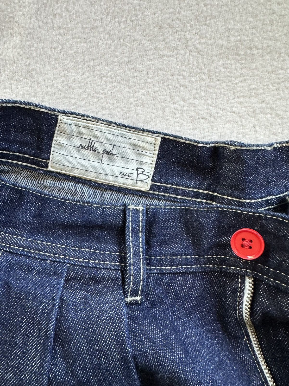 Other Mettle Park 421 Indigo Selvedge Jorts Size US 32 / EU 48 - 3 Thumbnail