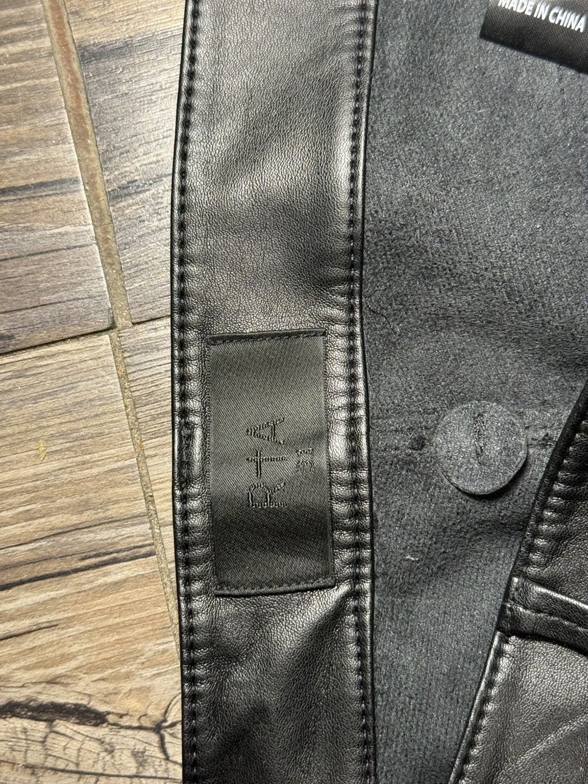 Rta RTA Bryant Faux Leather Pants Size US 31 - 6 Thumbnail