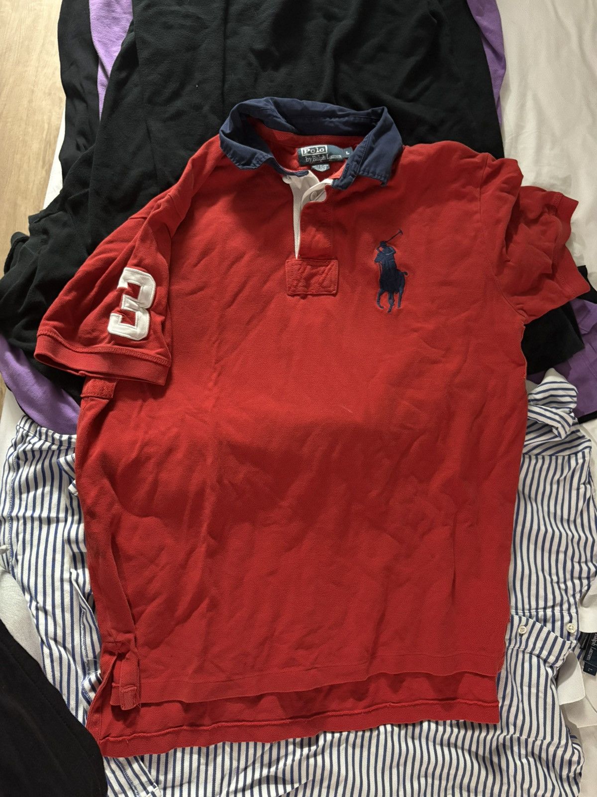 Polo Ralph Lauren Red polo Ralph Lauren Size US L / EU 52-54 / 3 - 1 Thumbnail
