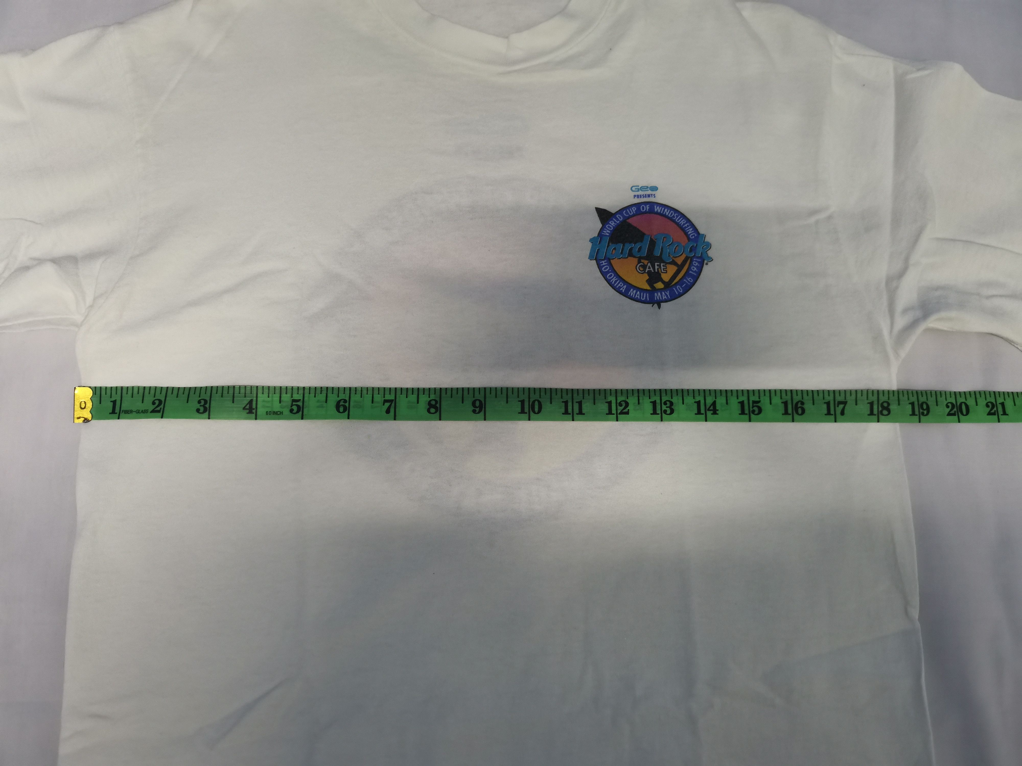 Hard Rock Cafe Vintage Hard Rock Cafe 1991 World Cup Of Windsurfing Tee Size US M / EU 48-50 / 2 - 6 Thumbnail