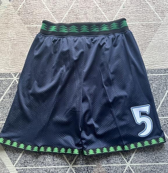 NBA XL Timberwolves Short 5 Edwards Short Nba Pocket Short Size US 36 / EU 52 - 2 Thumbnail