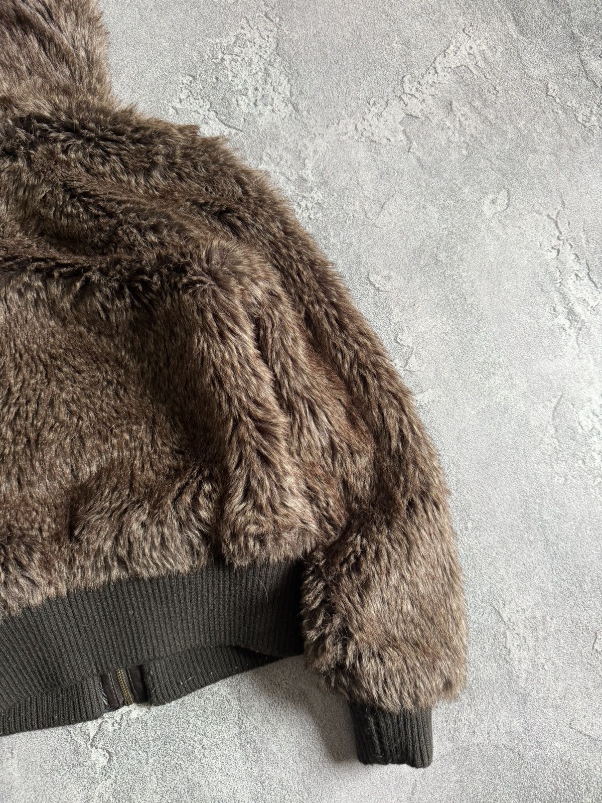 Hysteric Glamour × If Six Was Nine Rare M Faux Fur jacket bomber coat y2K Avantgarde L.G.B. 90s Size M / US 6-8 / IT 42-44 - 20 Thumbnail