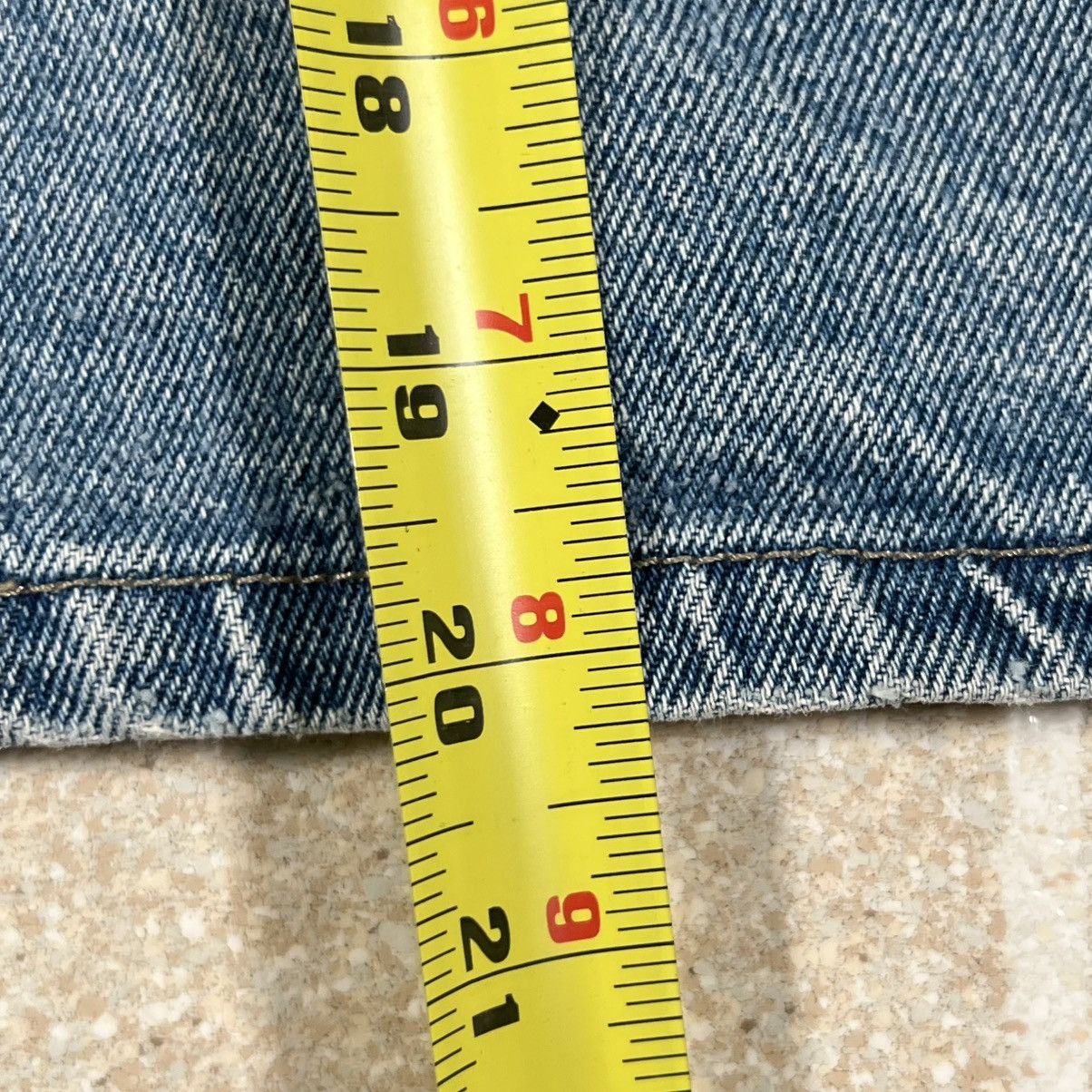 Sisley Vintage Women’s Sisley Denim Pencil Skirt Y2K Jorts Size 22" - 5 Thumbnail