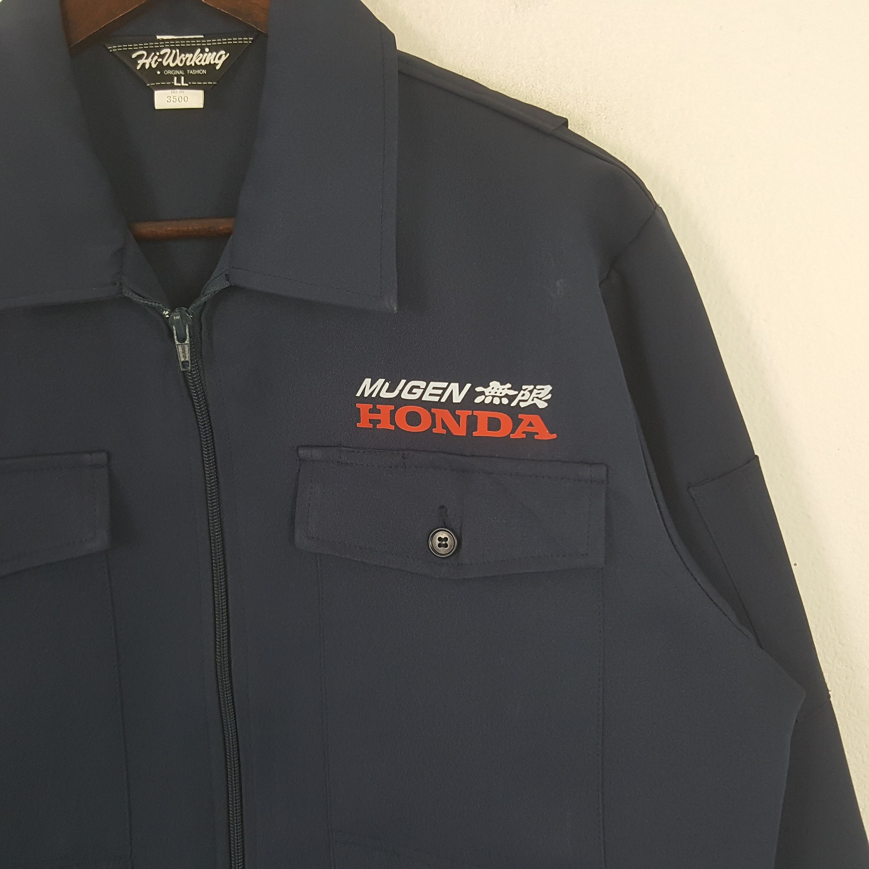 Japanese Brand × Vintage Vintage Mugen Honda Racing Custom Art Sport Jacket Size US L / EU 52-54 / 3 - 3 Thumbnail
