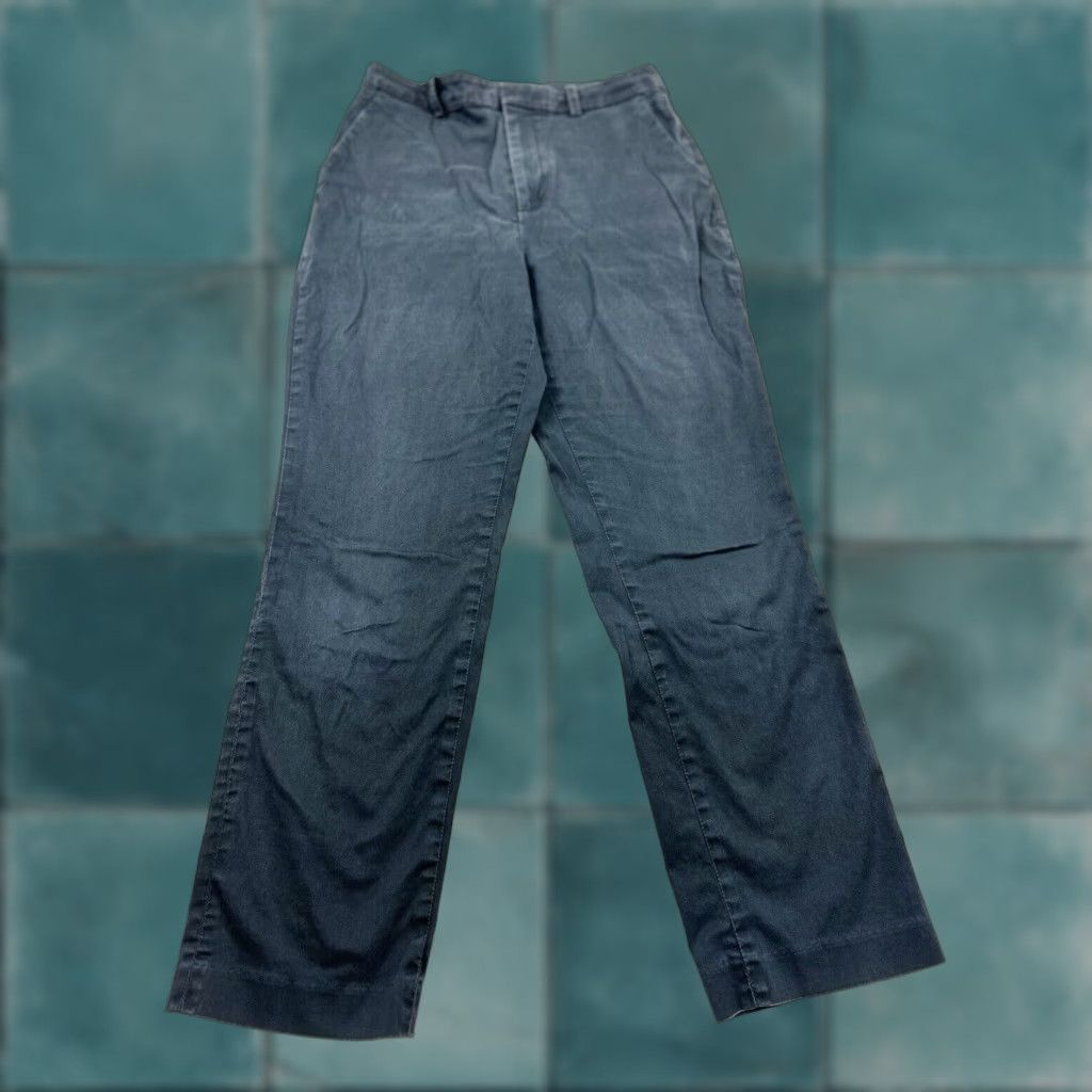 Uniqlo Uniqlo Pants Women M Medium Navy Blue Trouser Size 32" / US 10 / IT 46 - 1 Thumbnail