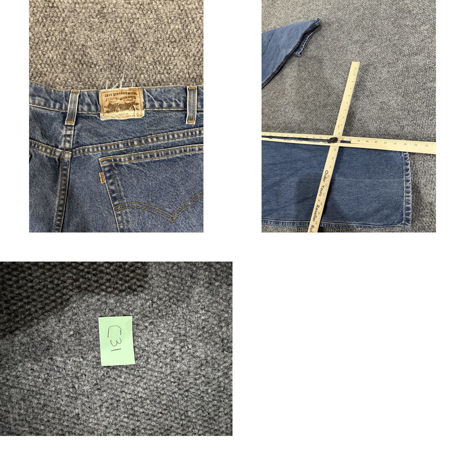 Levi's VINTAGE Levi's 545 Jeans Mens 42x30 Blue Signature Loose Fit Relaxed Straight Leg Denim Size US 42 / EU 58 - 8 Thumbnail