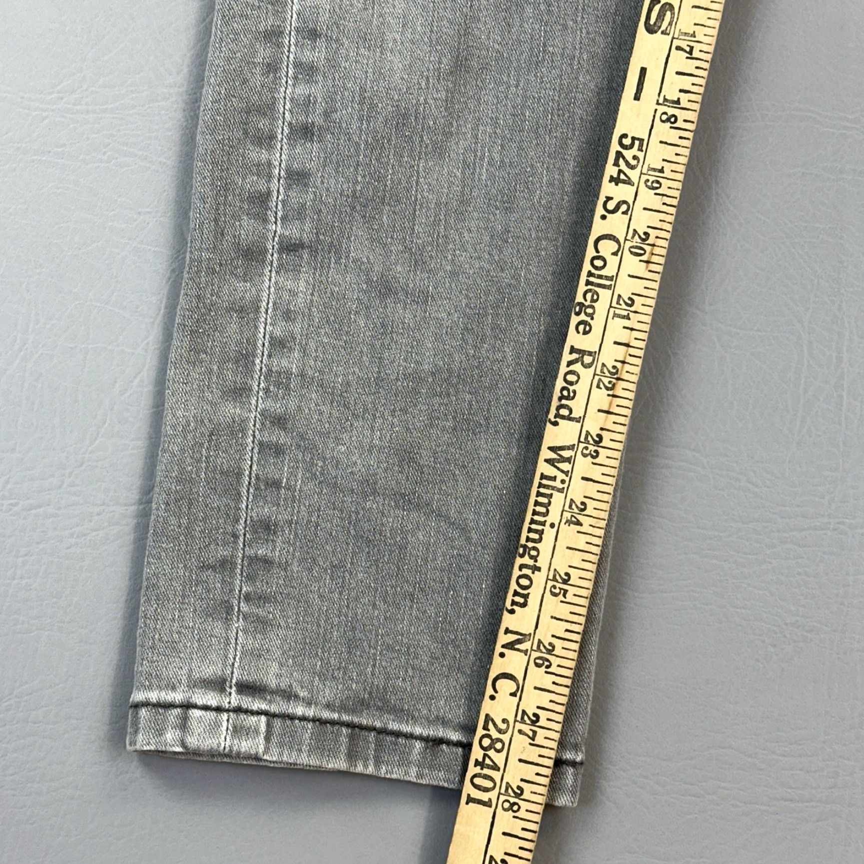 Levi's Levi's 511 Jeans Mens 34x30 Gray Denim Slim Fit Stretch Skate Casual Jeans Size US 34 / EU 50 - 4 Thumbnail