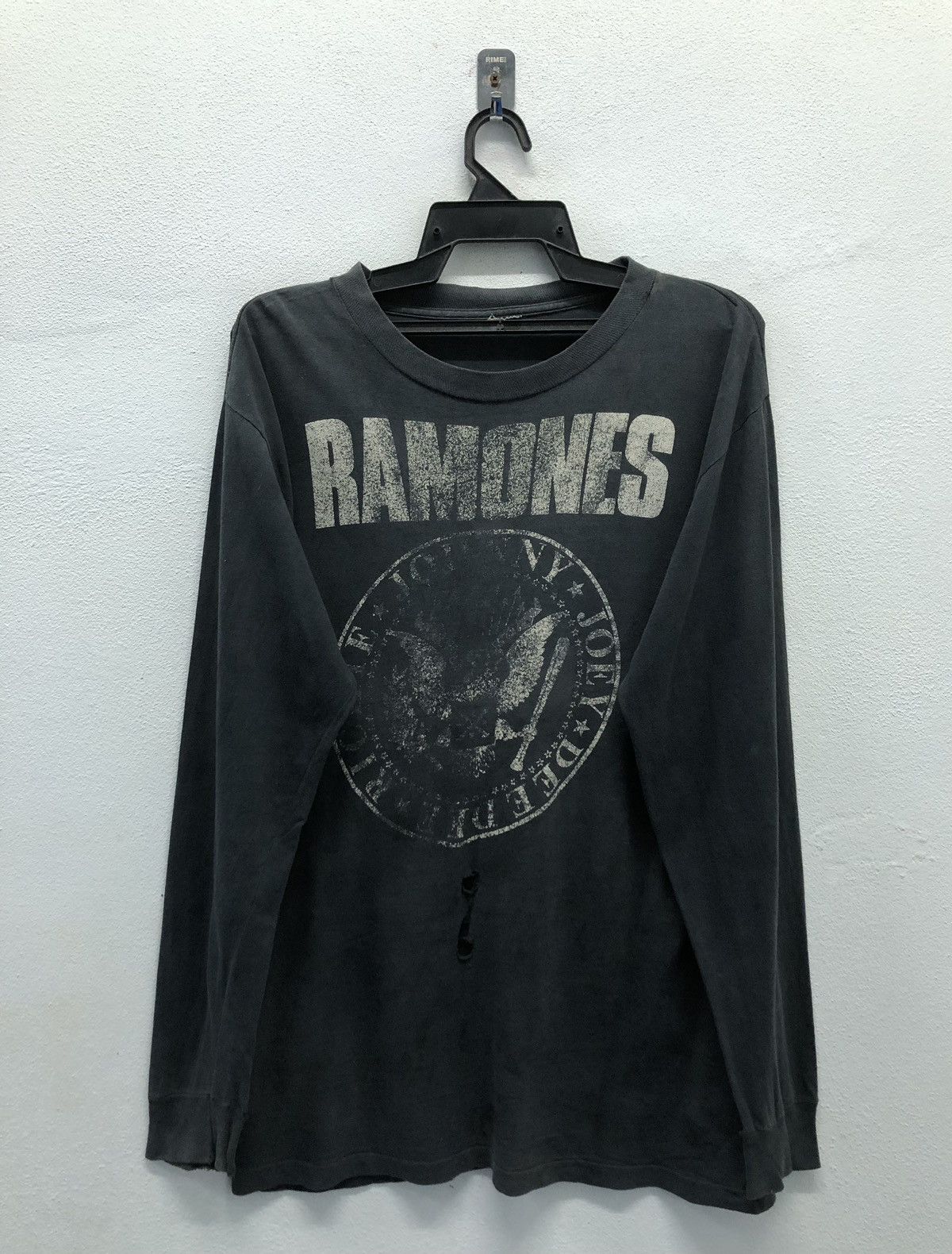 Vintage Rock Band Ramones Long Sleeve Shirt