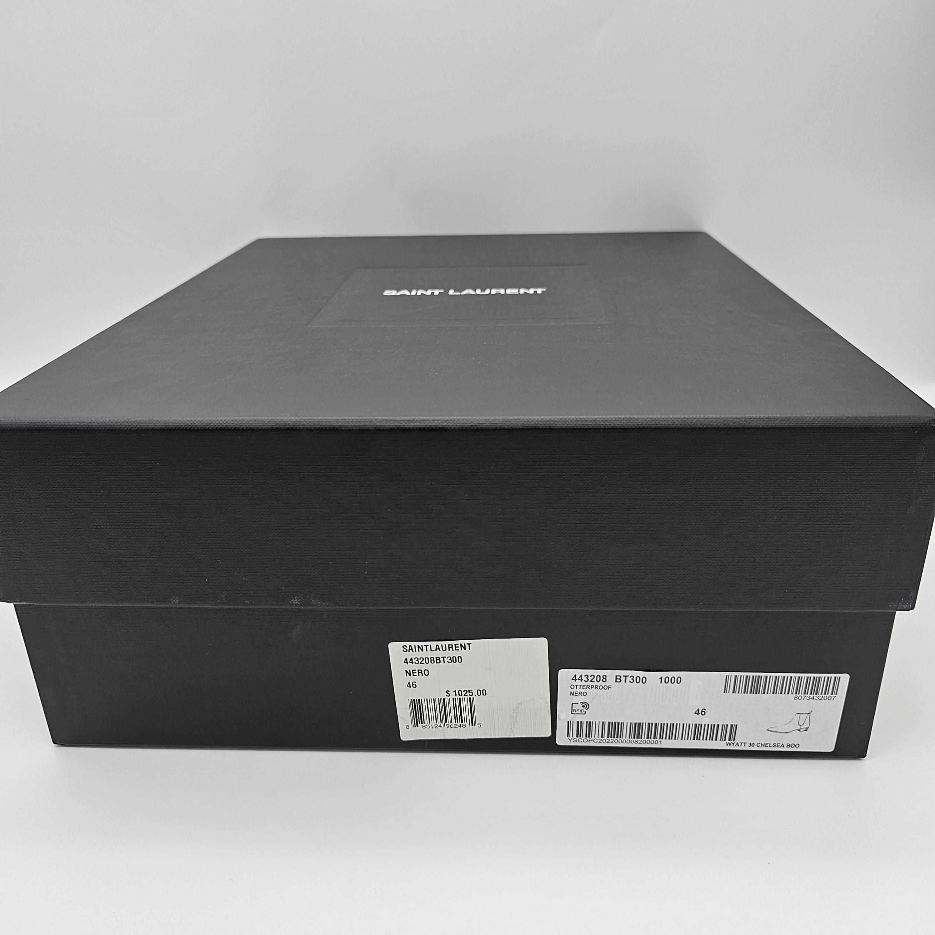 Saint Laurent Paris Saint Laurent Mens Wyatt 30 Chelsea Boot Suede Leather Size US 13 / EU 46 - 7 Thumbnail