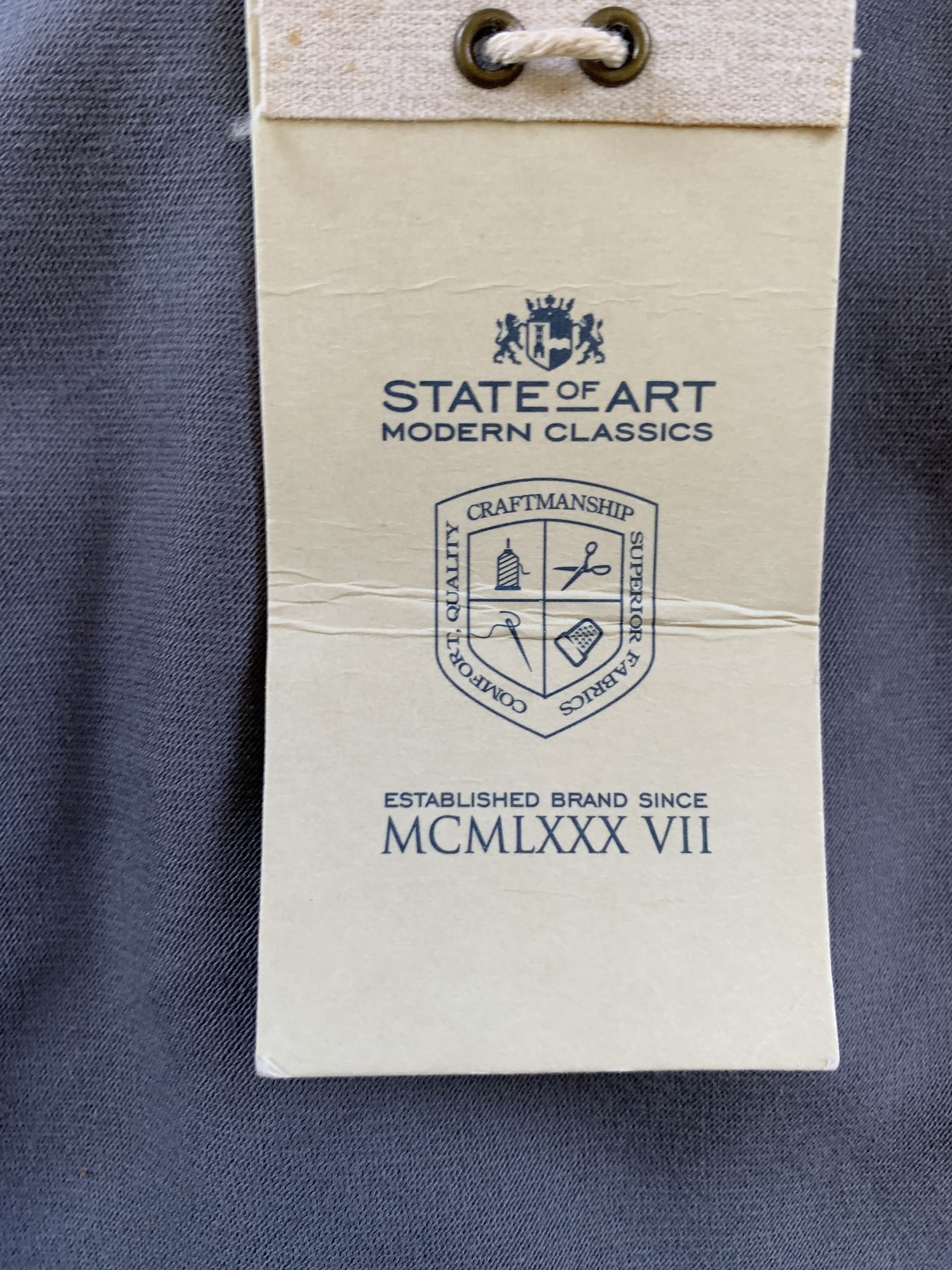Designer State Of Art Men's Cotton Chino Pants Size US 32 / EU 48 - 5 Thumbnail