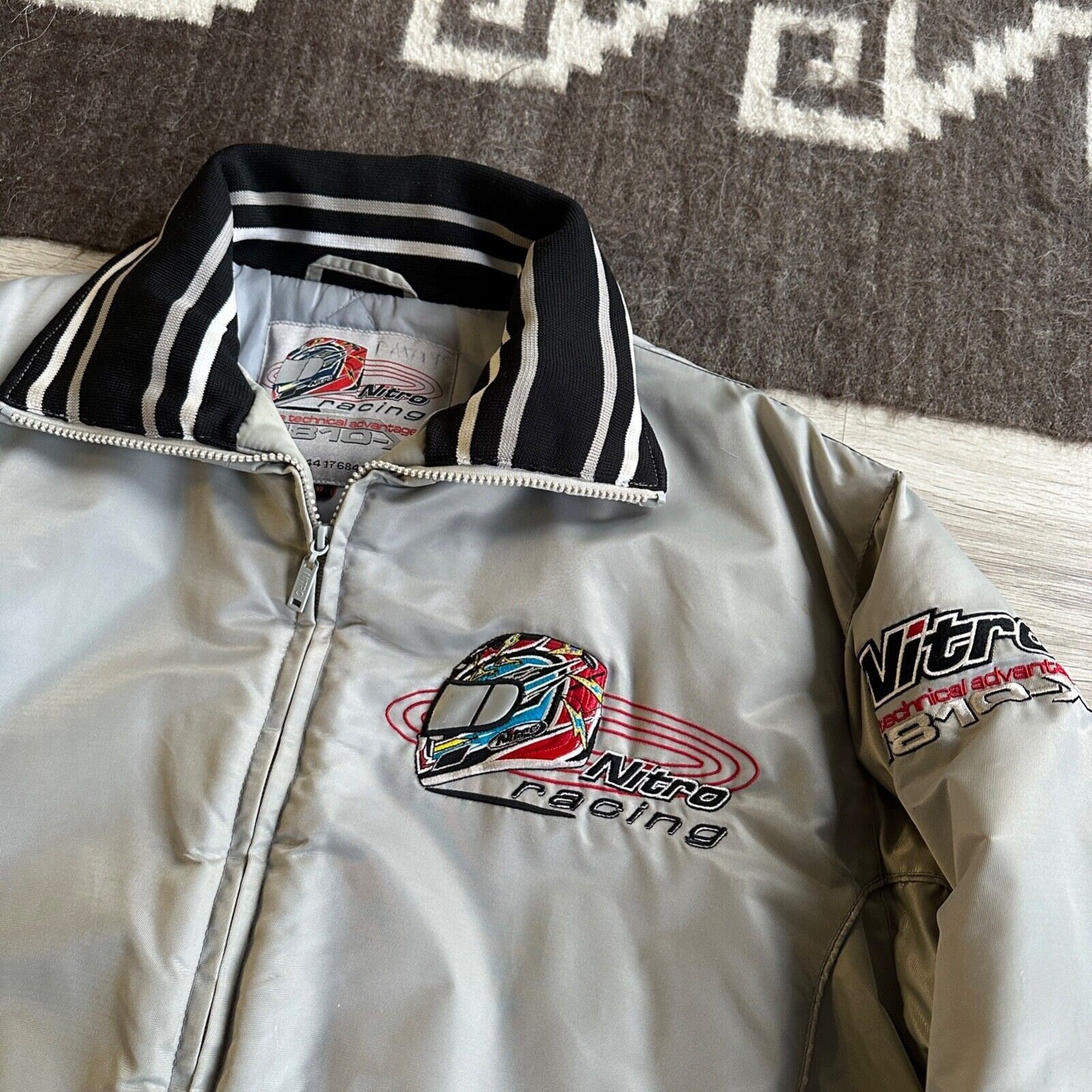 Vintage Nitro Racing N810-X Vintage Moto Jacket 8451AC Size US XL / EU 56 / 4 - 6 Thumbnail