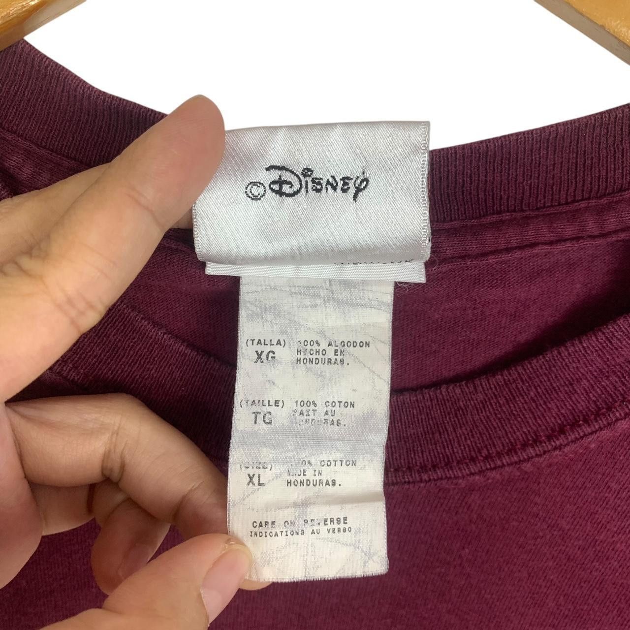 Vintage Vintage 90’ TOUCHDOWN MICKEY MOUSE Disneyland Tee Shirt Top Size XL / US 12-14 / IT 48-50 - 7 Thumbnail