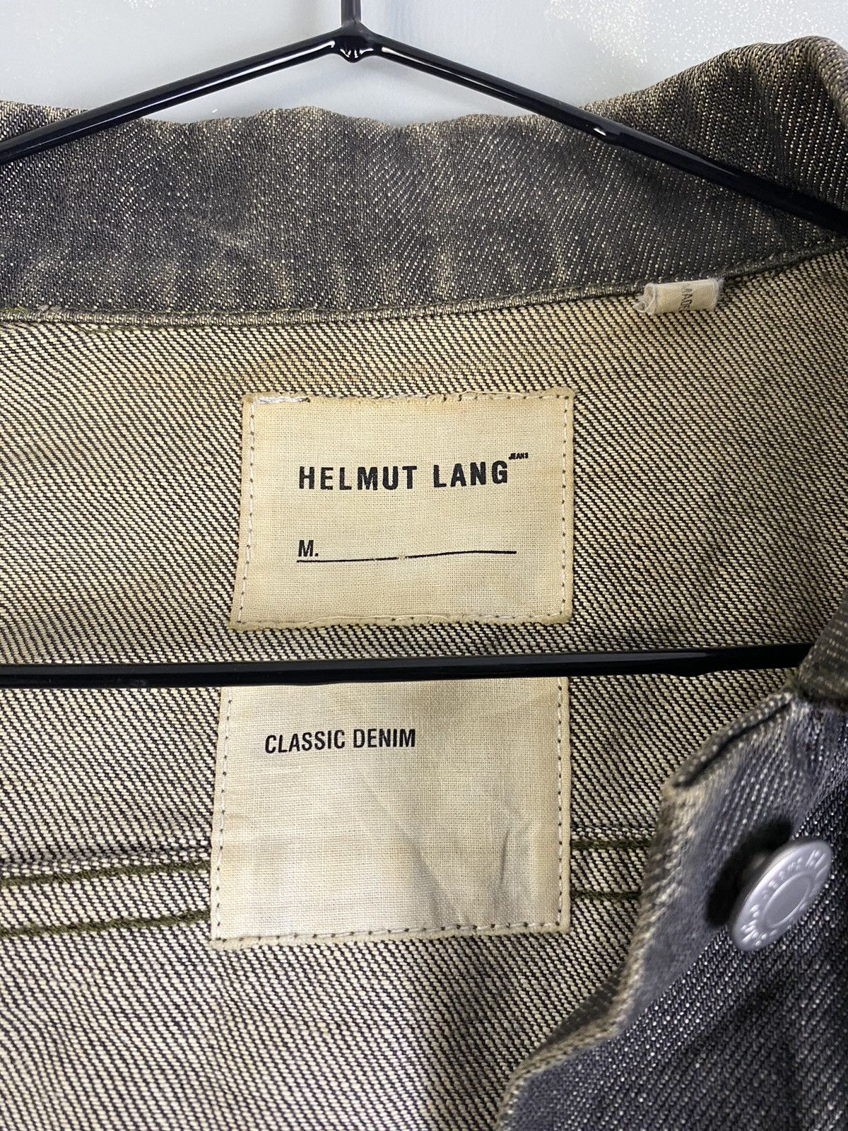Helmut Lang Helmut Lang Classic Denim Jacket Size S / US 4 / IT 40 - 9 Thumbnail