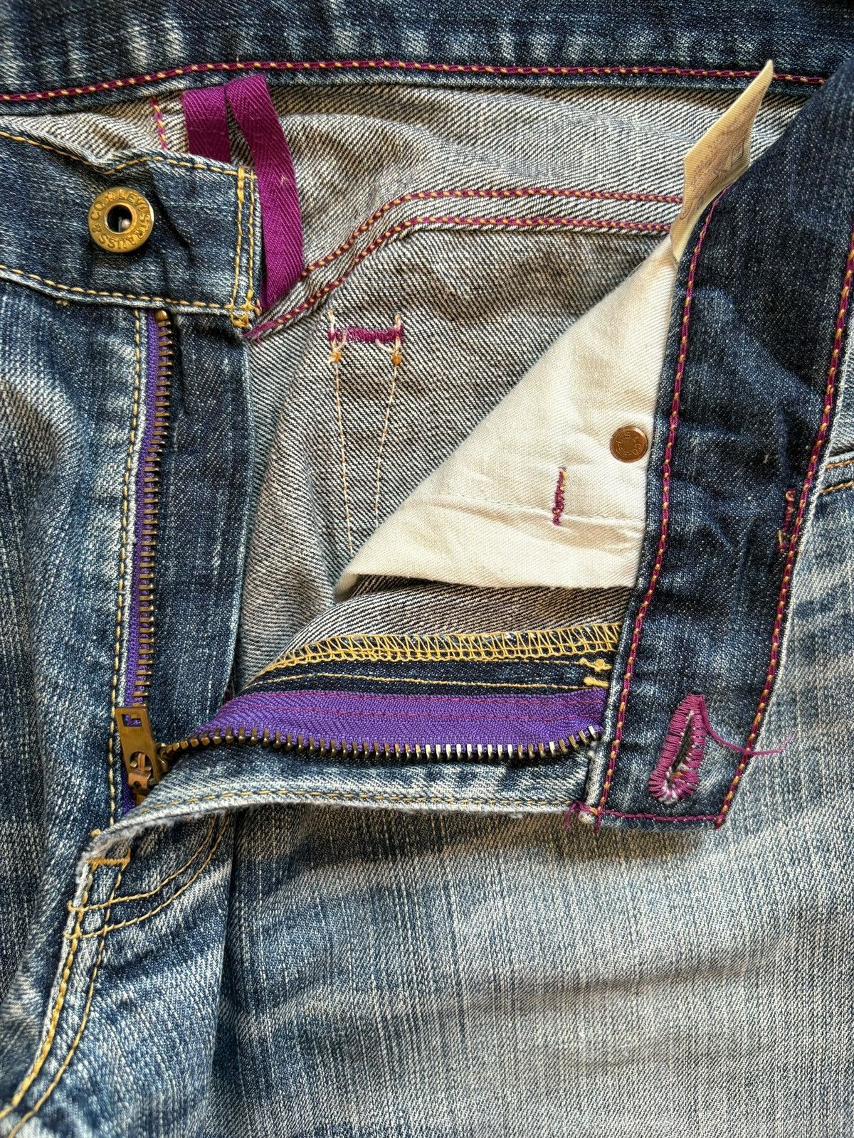 Levi's Vintage 90s Levis 503 Mud Wash Distressed Loose Baggy Jeans Size US 32 / EU 48 - 9 Thumbnail
