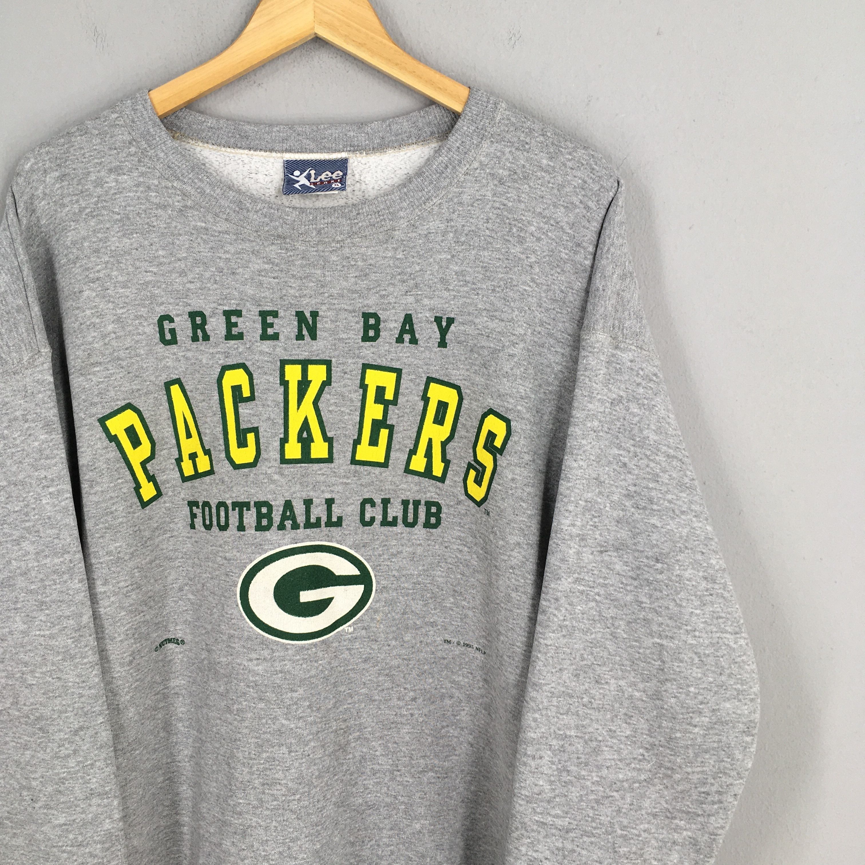 Lee × NFL × Vintage Vintage Green Bay Packers NFL Sweatshirt XLarge Size US XL / EU 56 / 4 - 2 Thumbnail