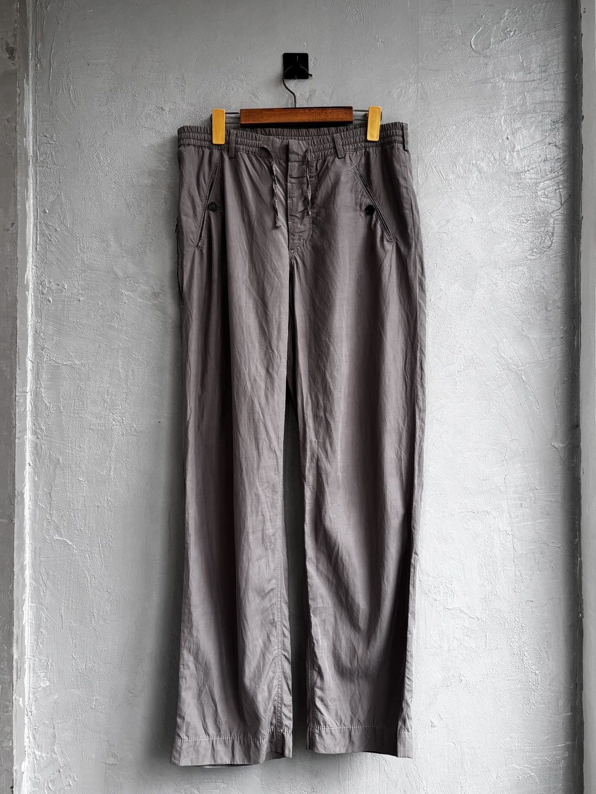 Prada Prada 2005 viscose trousers pant Size US 33 - 2 Thumbnail