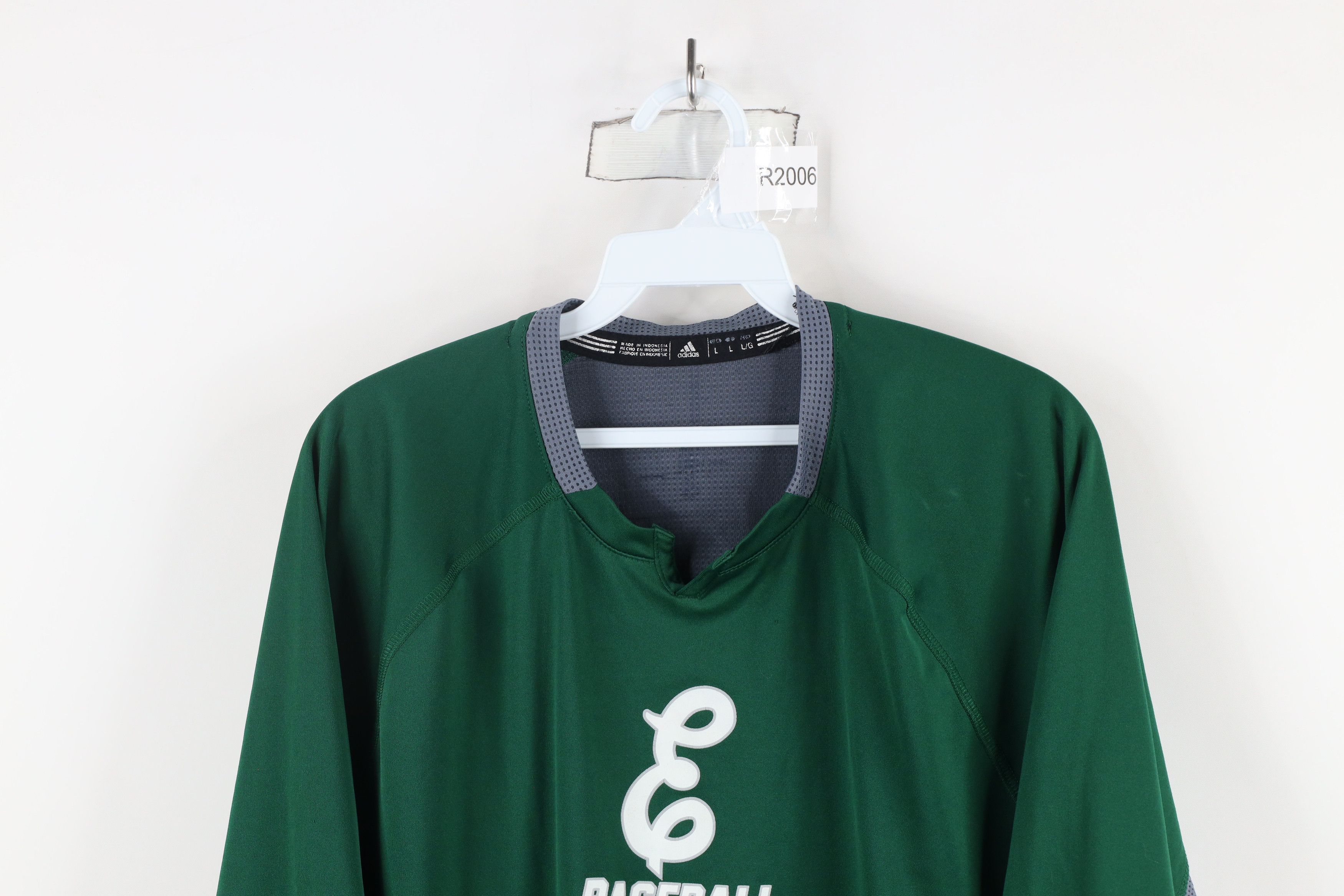Adidas × Vintage Adidas Eastern Michigan University Baseball Raglan T-Shirt Size US L / EU 52-54 / 3 - 2 Thumbnail
