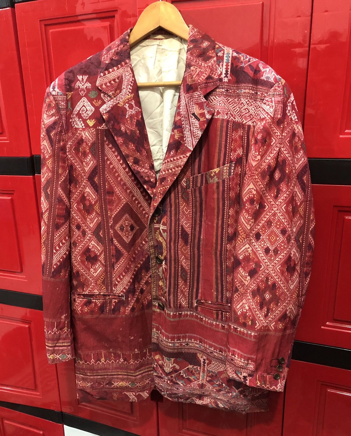 Comme des Garcons Homme Plus Runway*COMME des GARCONS HOMME PLUS Ethnic Printed Jacket. Size US S / EU 44-46 / 1 - 5 Thumbnail
