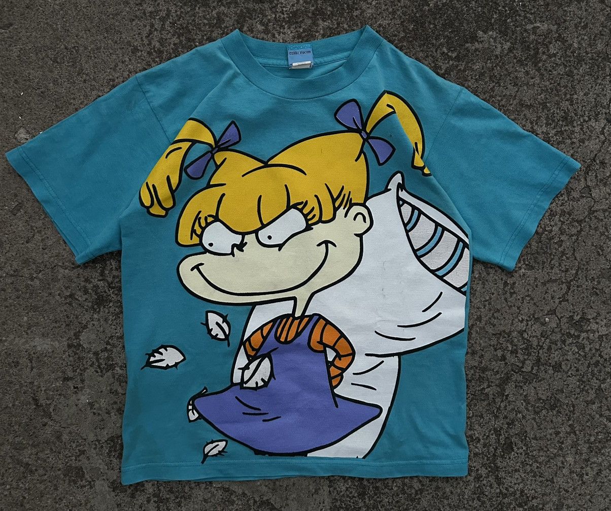 Nickelodeon Vintage 1997 Nickelodeon Rugrats All Over Print T-Shirt Size US S / EU 44-46 / 1 - 1 Thumbnail