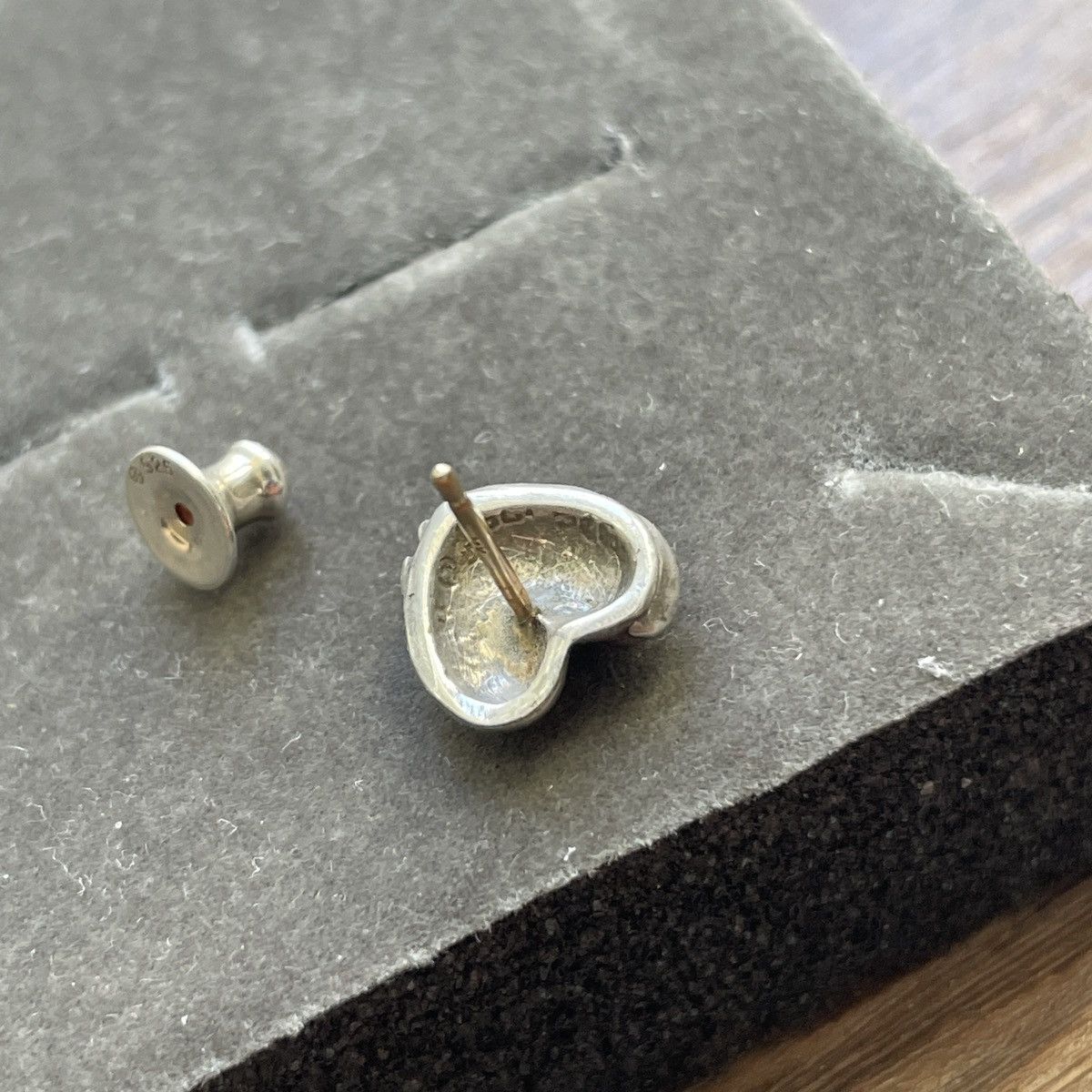 Chrome Hearts Chrome Hearts Heart Earring stud Size ONE SIZE - 4 Thumbnail