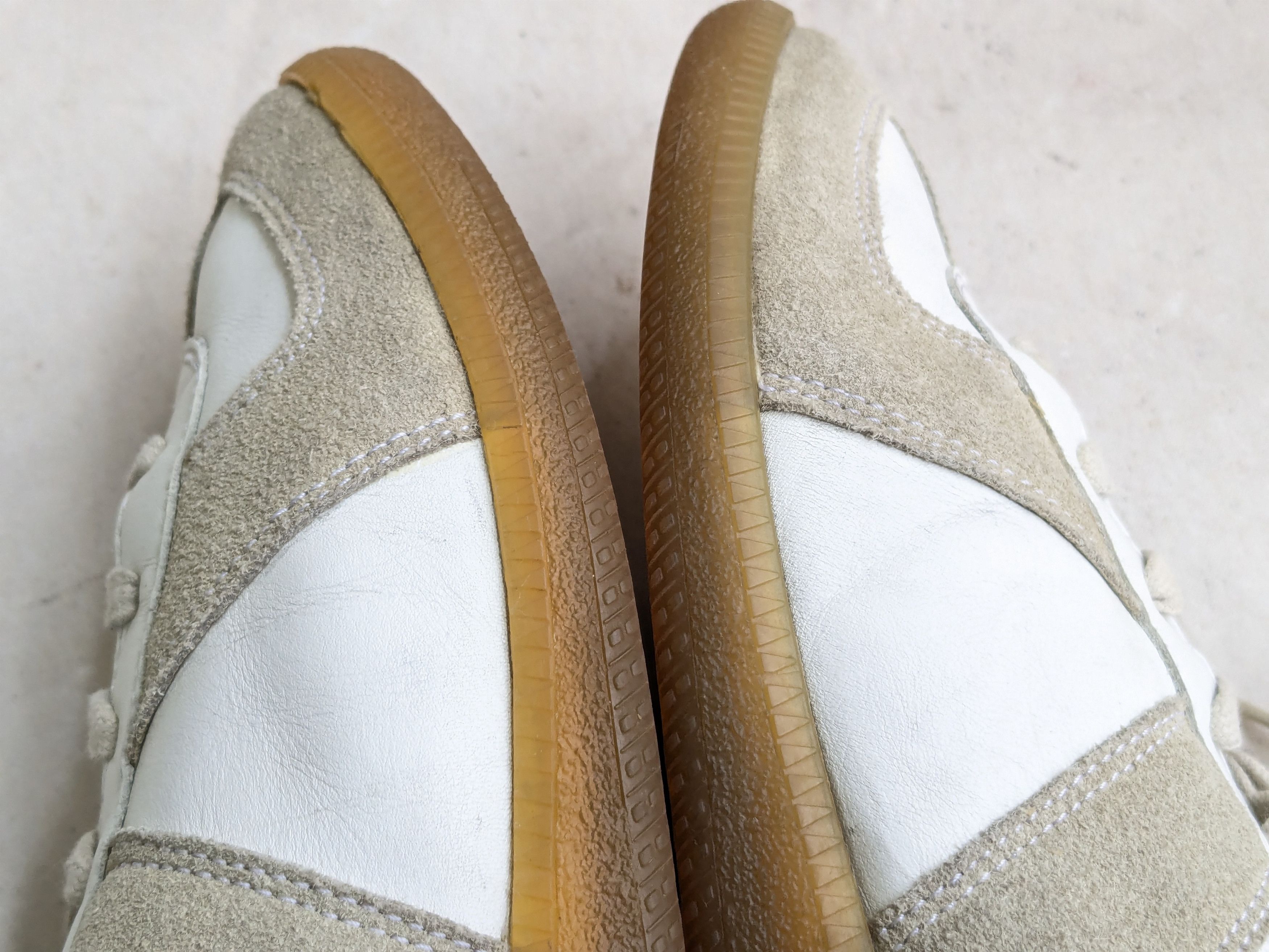 Maison Margiela Margiela GAT Replica White Gray 9 42 Low Tops Size US 9 / EU 42 - 10 Thumbnail