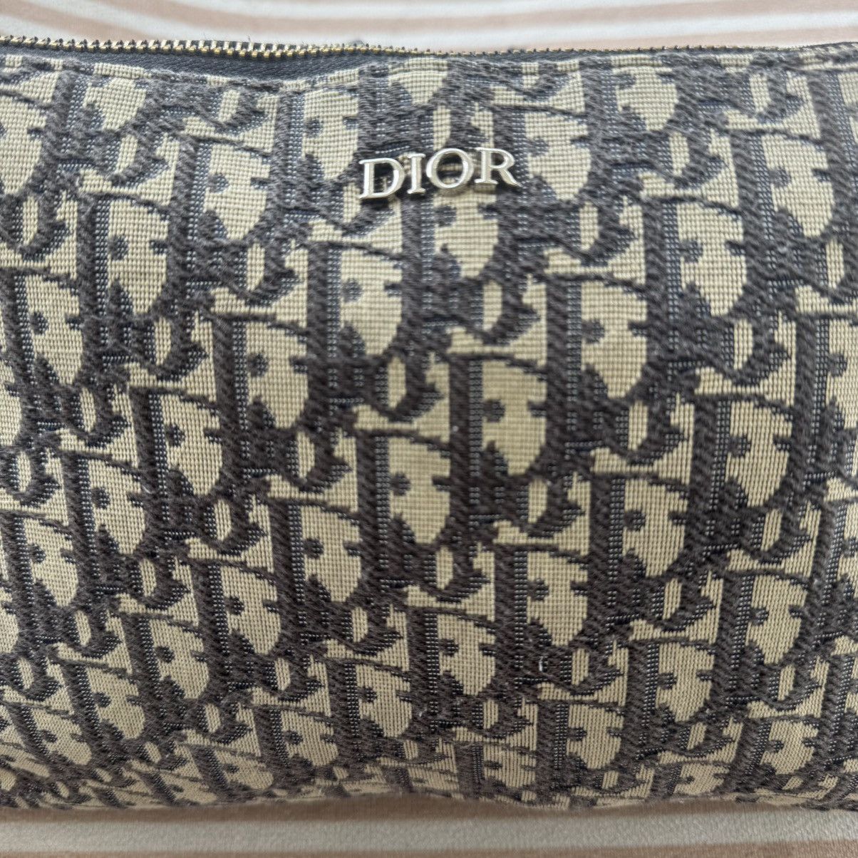 Dior Dior Oblique Jacquard Pouch Size ONE SIZE - 2 Thumbnail