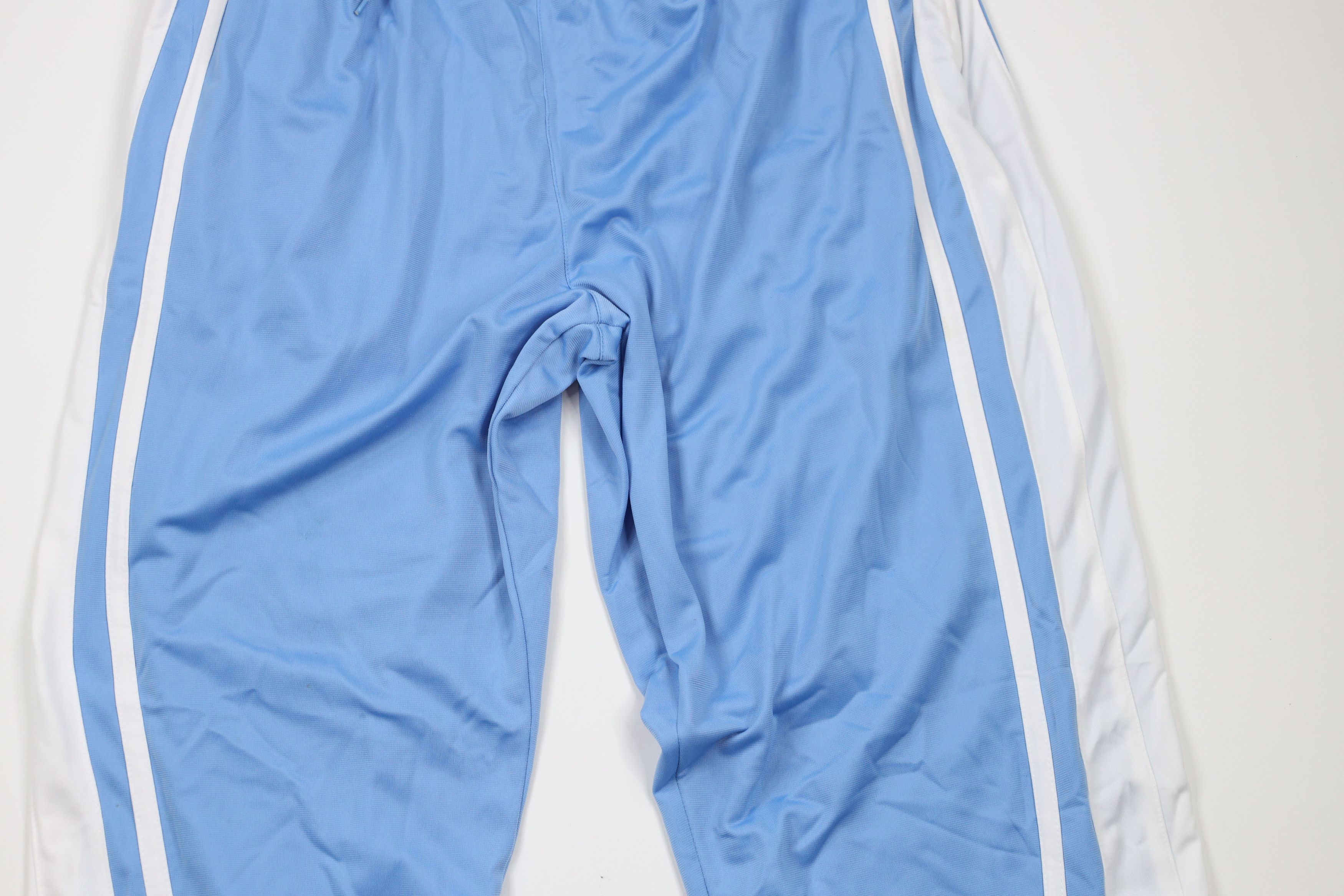 Vintage Vintage 90s Streetwear Wide Leg Sweatpants Carolina Blue Size 36 - 3 Thumbnail