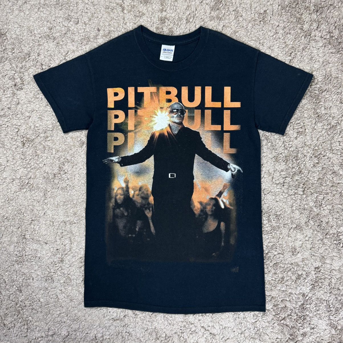 Band Tees Pitbull Big Print T-shirt Size US S / EU 44-46 / 1 - 1 Thumbnail