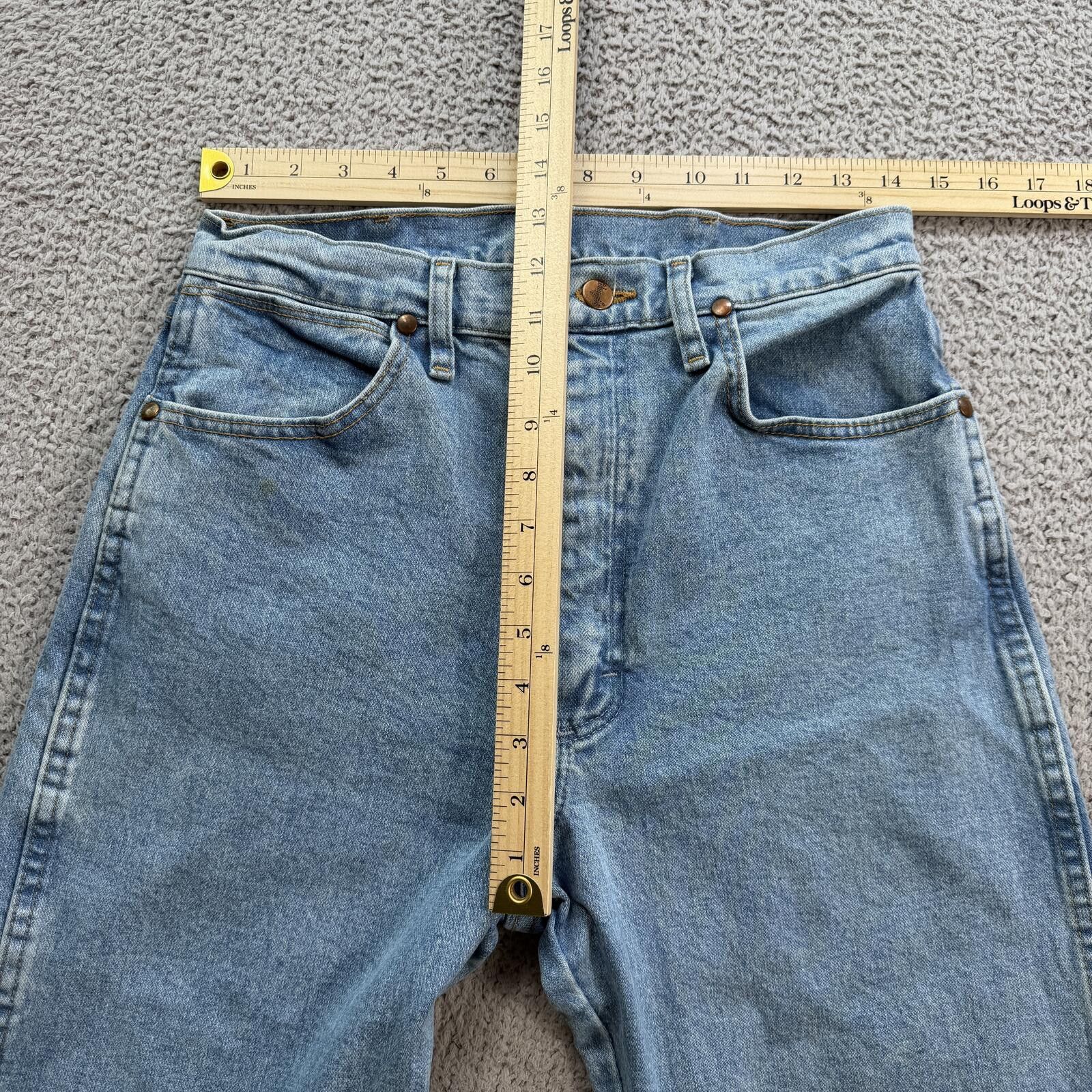 Wrangler Y2K Wrangler Light Wash Straight Leg Jeans Womens 28x34 Size 28" / US 6 / IT 42 - 3 Thumbnail