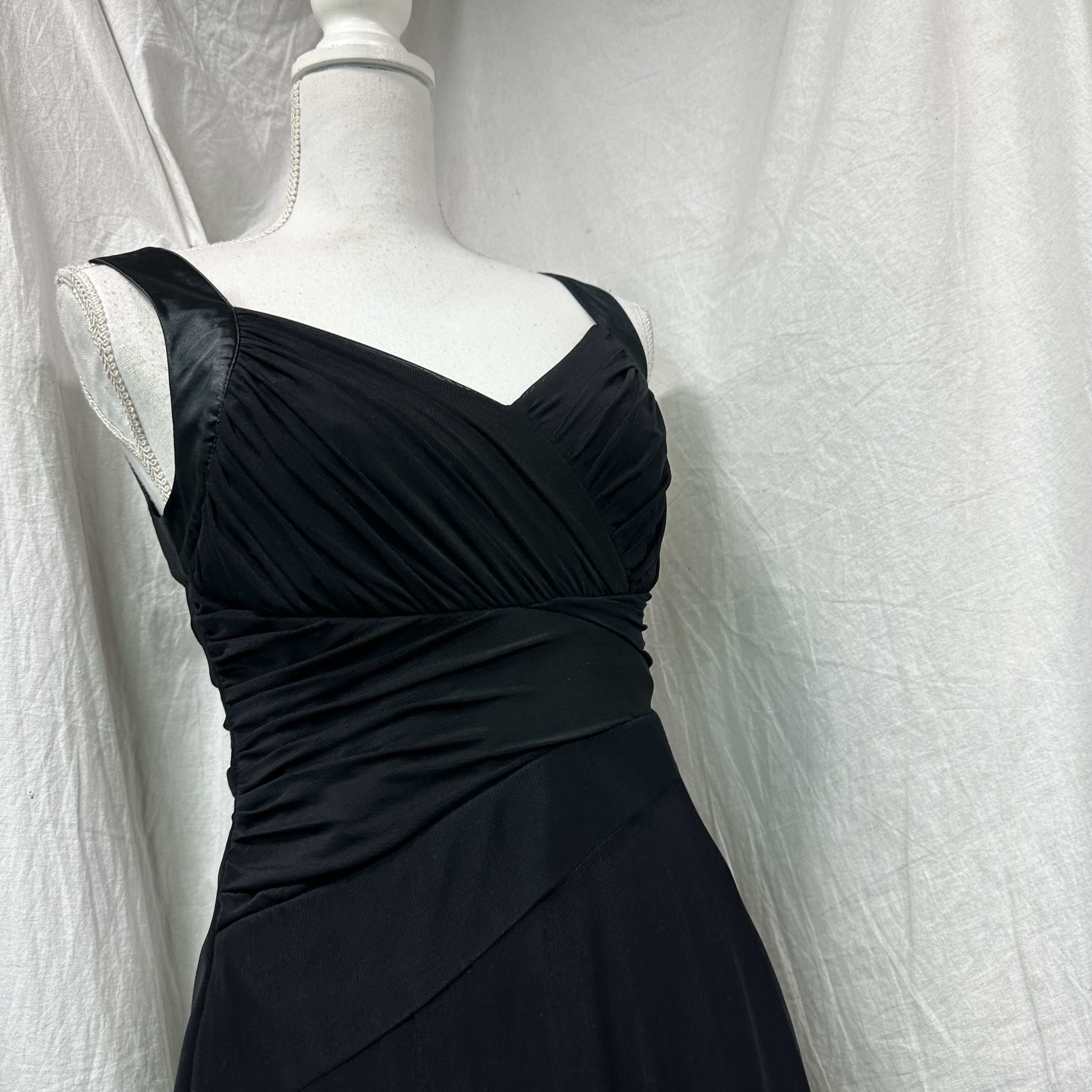 Vintage Vintage Avant Garde Asymmetrical Ruched Dress Y2K Size S / US 4 / IT 40 - 6 Thumbnail