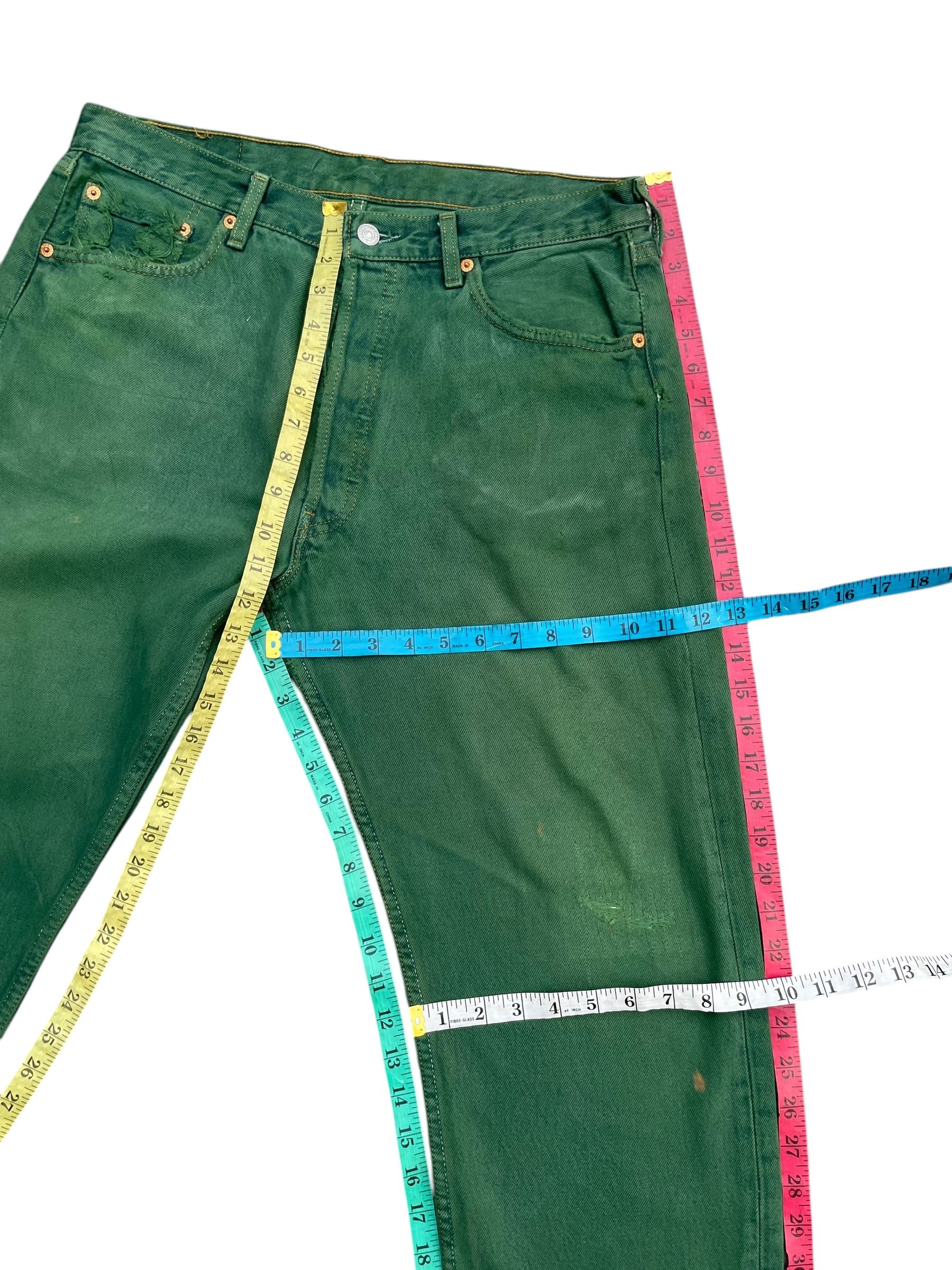 Levi's Vintage Rare 1997 Levis 501 e Made in France Size US 34 / EU 50 - 12 Thumbnail