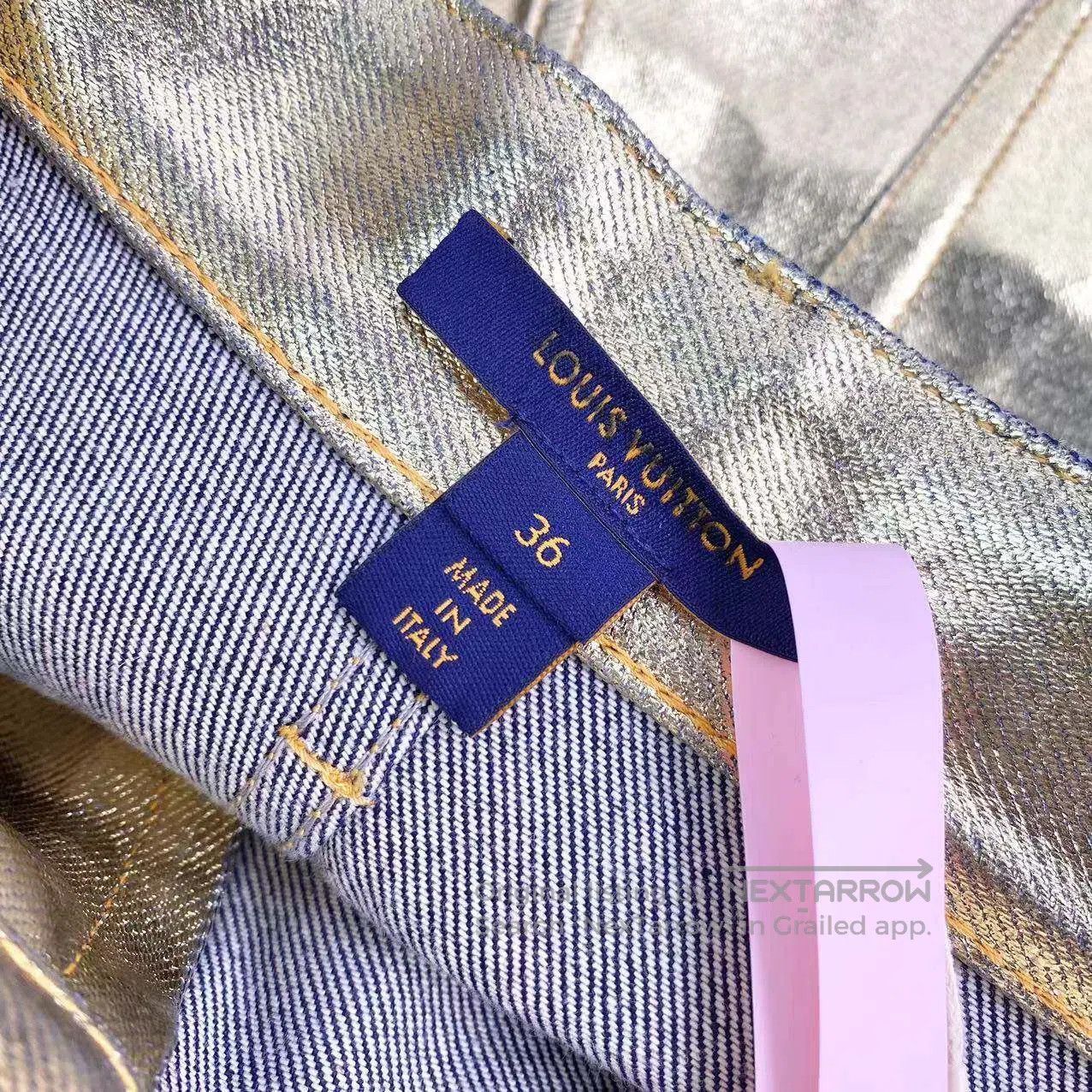 Louis Vuitton Louis Vuitton leather shorts| Size 24" / US 00 / IT 34 - 4 Thumbnail