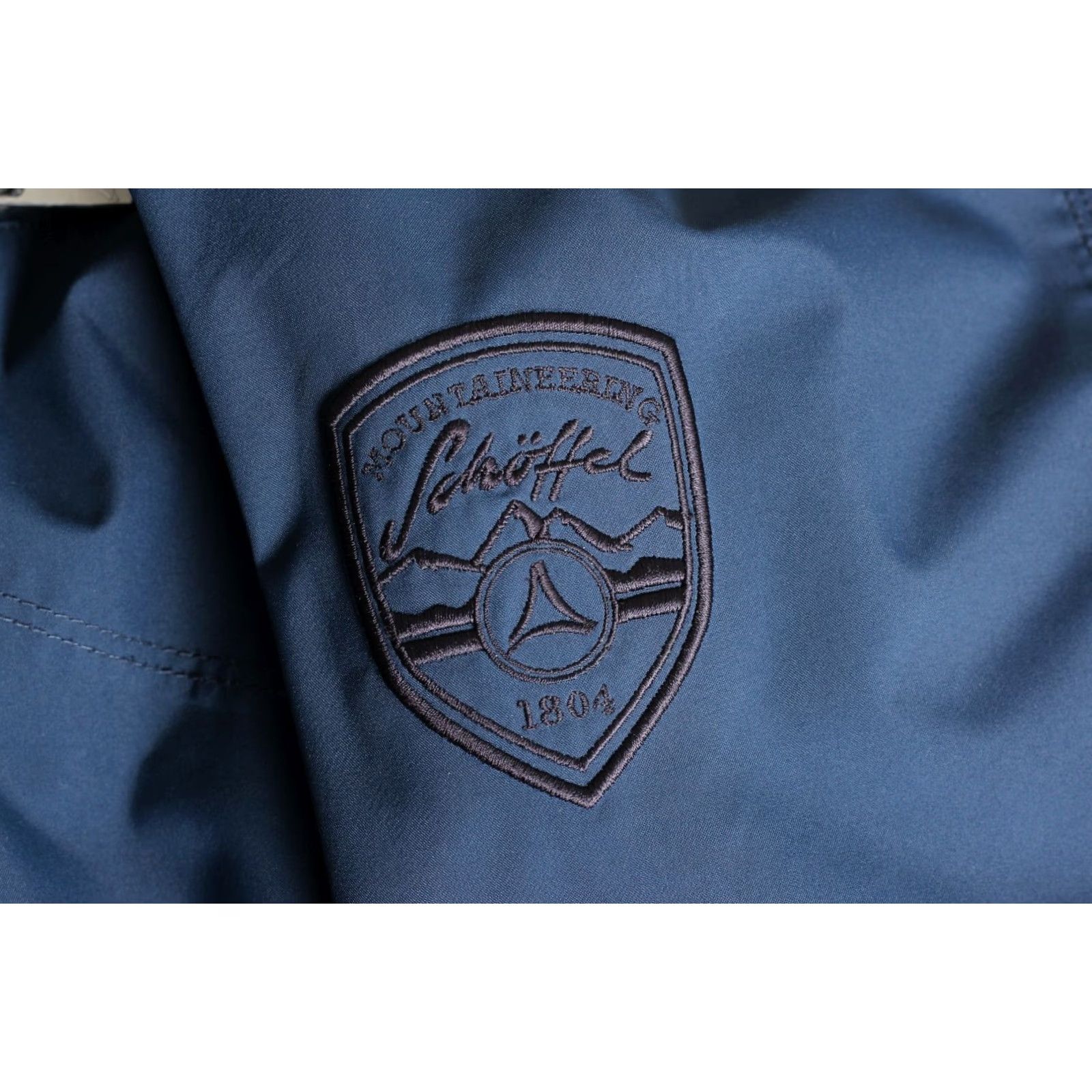 Vintage SCHOFFEL Marcella Jacket Women EU 36 UK 10 Hooded Waterproof Blue Regular Size 36, Women, Jacket, Breathable, All Seasons, MJ5661 Size XS / US 0-2 / IT 36-38 - 5 Thumbnail