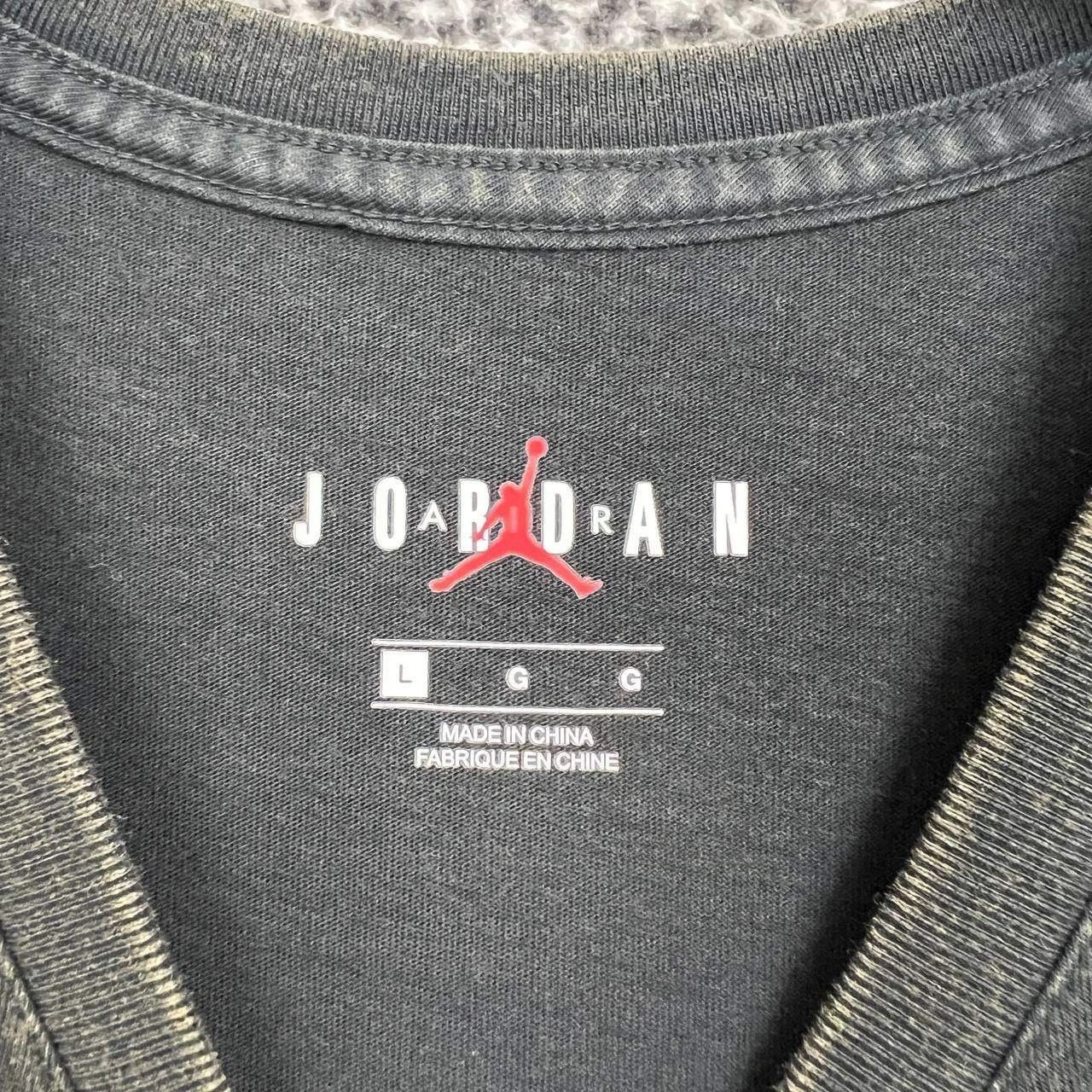 Jordan Brand Air Jordan Flight Shirt Men L Washed Short Sleeve New Cotton Size US L / EU 52-54 / 3 - 3 Thumbnail