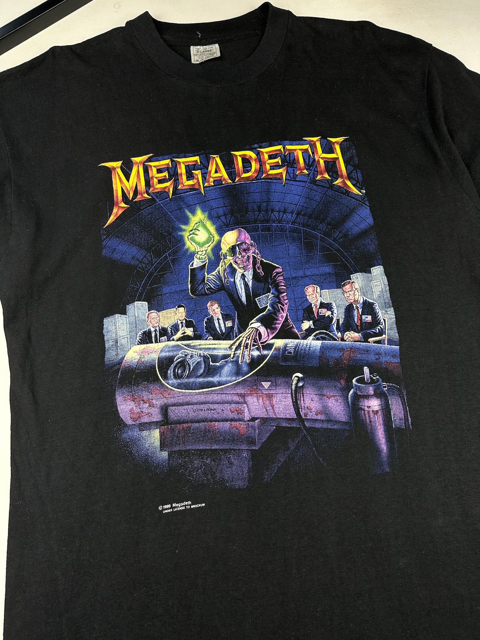Megadeth Vintage Megadeth Size US XL / EU 56 / 4 - 2 Thumbnail