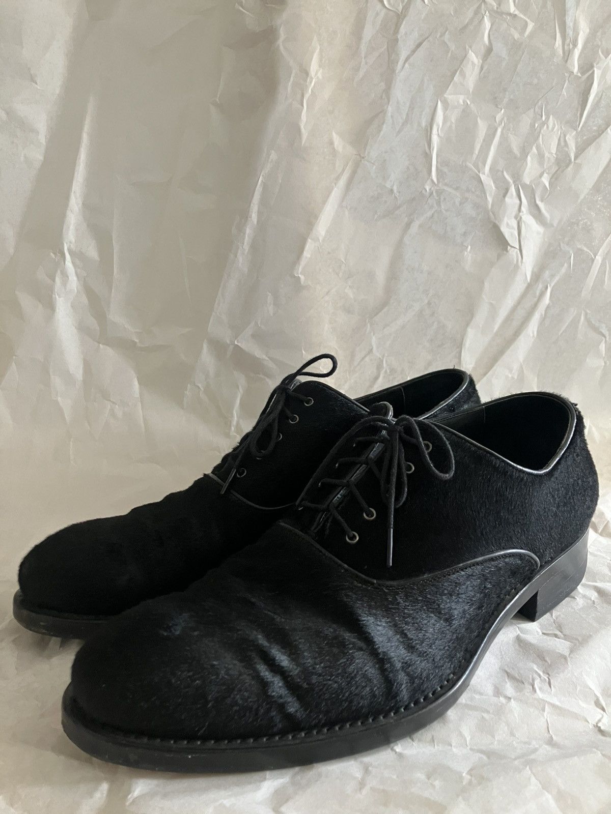 Prada Prada Ponyhair Oxford Shoes Size US 11 / EU 44 - 1 Thumbnail