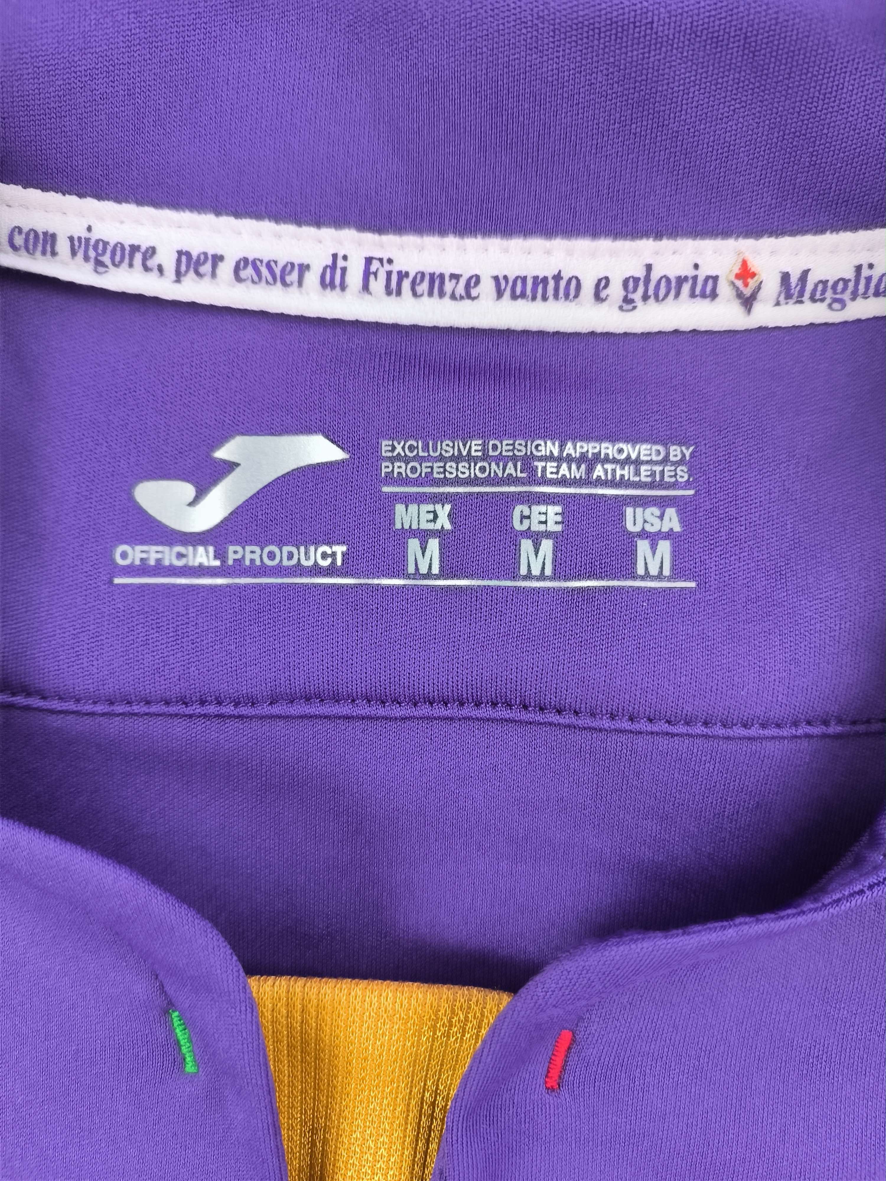 Joma Fiorentina 2013-14 Joma european home football jersey size M Size US M / EU 48-50 / 2 - 4 Thumbnail