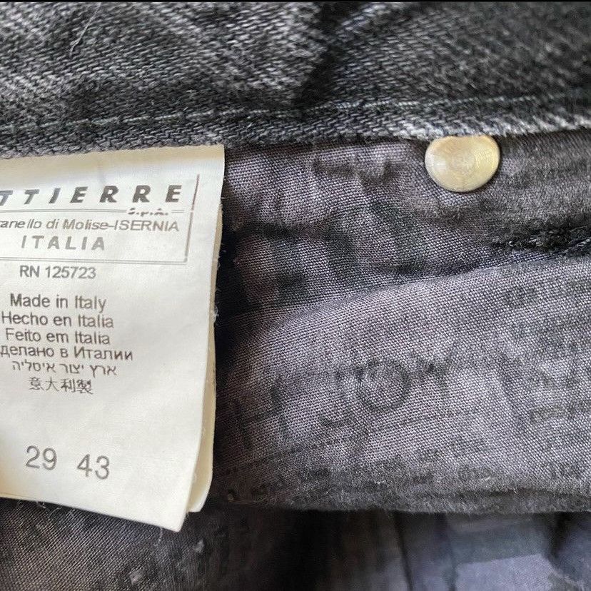 John Galliano Galliano Black Stone Wash Slim Fit Jeans Size US 29 - 8 Thumbnail