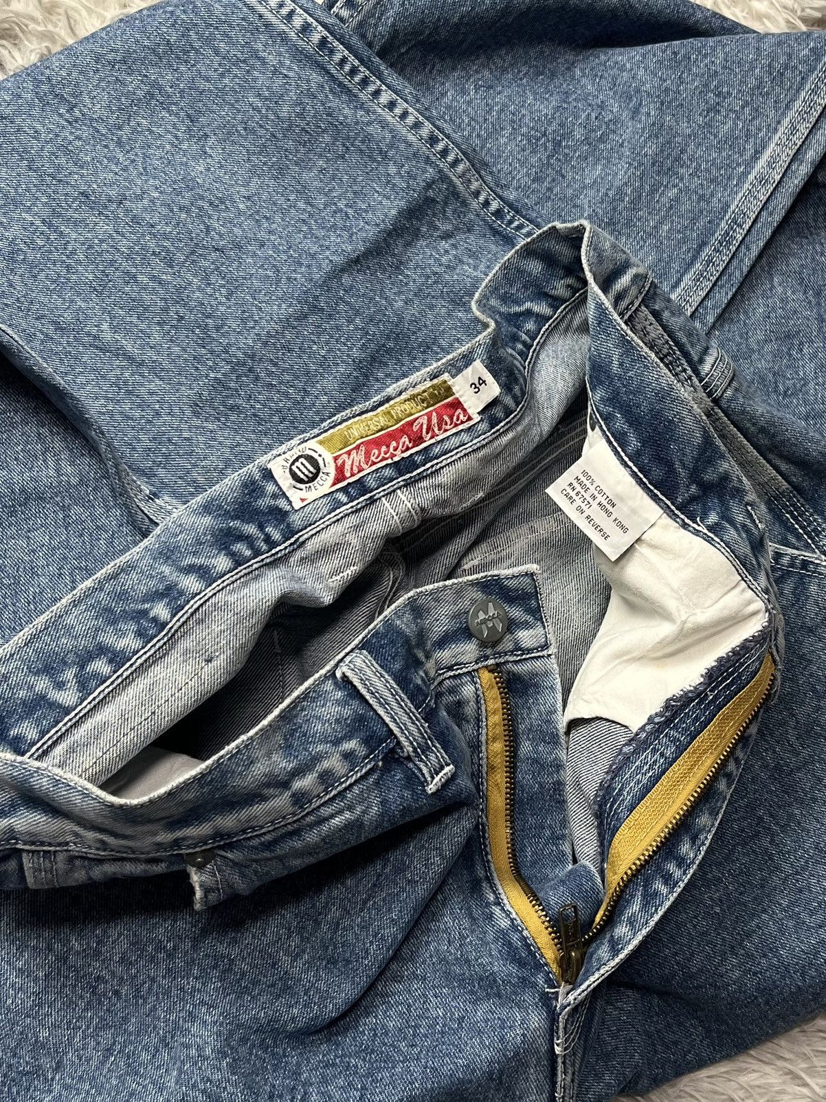 Mecca Vintage Mecca USA carpenter jeans Size US 34 / EU 50 - 7 Thumbnail