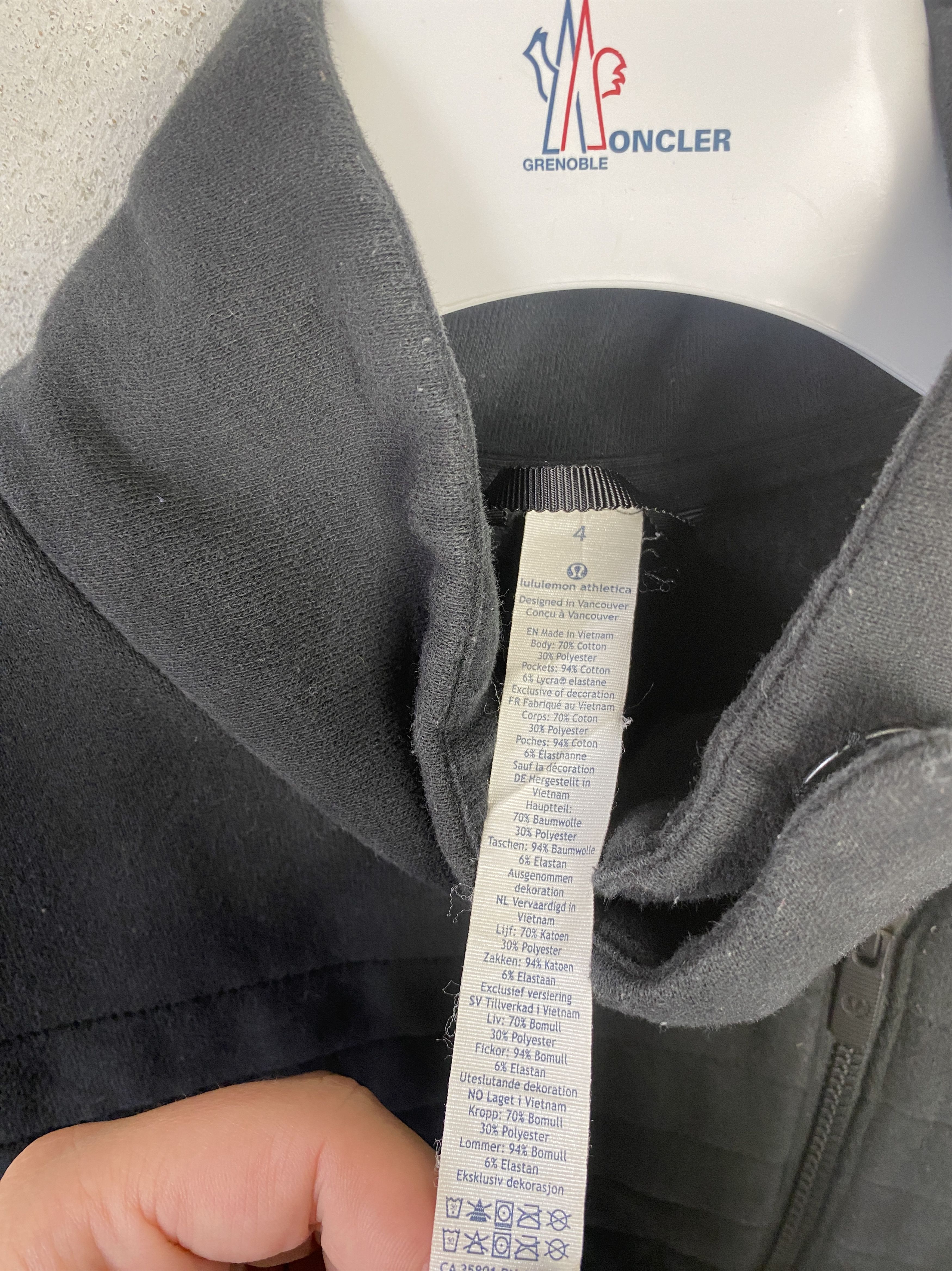 Lululemon Lululemon zip-up ribbed sweatshirt fleece to be Size S / US 4 / IT 40 - 3 Thumbnail