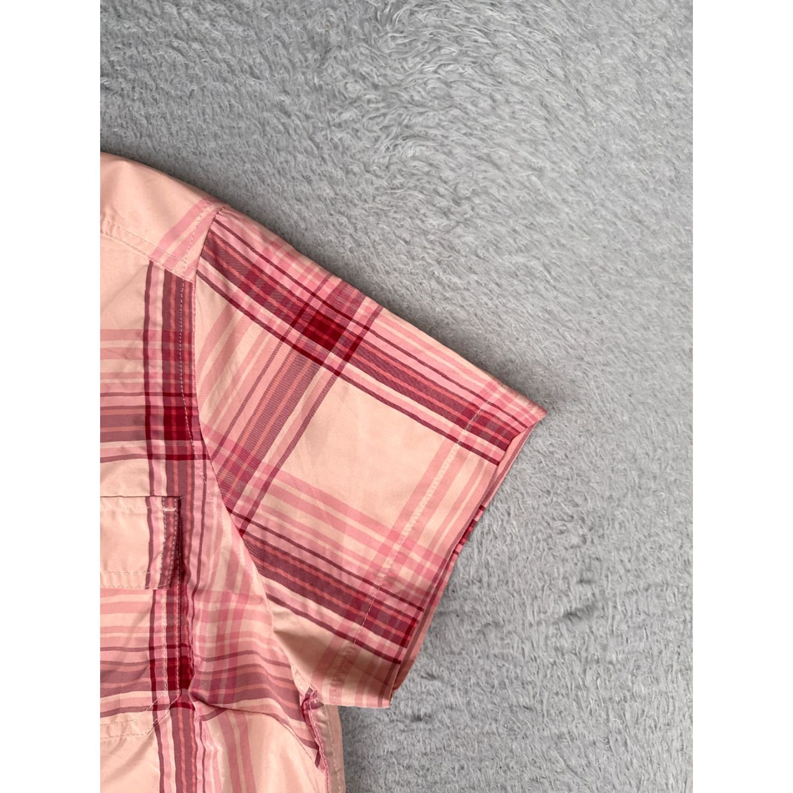 Eddie Bauer Eddie Bauer Shirt Women Small Pink Plaid Button Up Vented Fish Angler Women Size S / US 4 / IT 40 - 2 Thumbnail