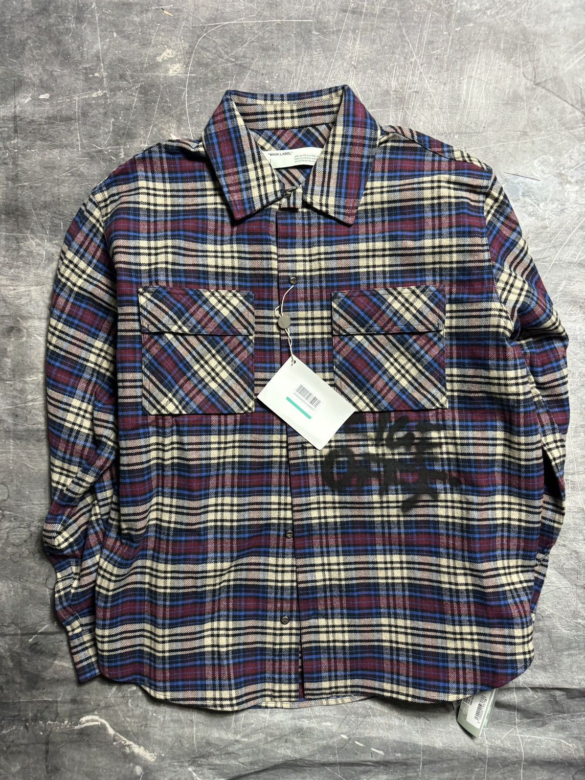 Off-White Off-White Mutlicolor Flannel Size US M / EU 48-50 / 2 - 1 Thumbnail