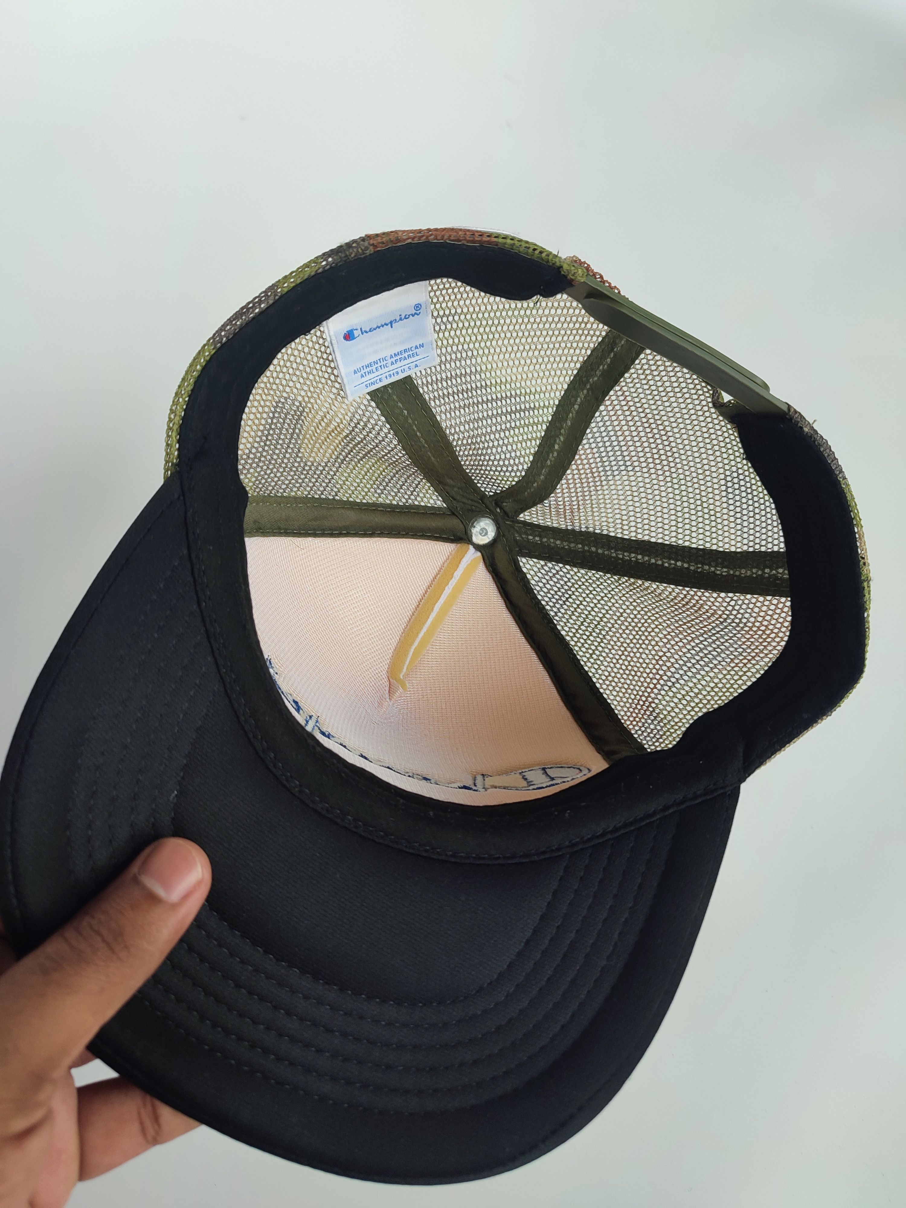 Champion Champion x camo trucker cap Size ONE SIZE - 8 Thumbnail