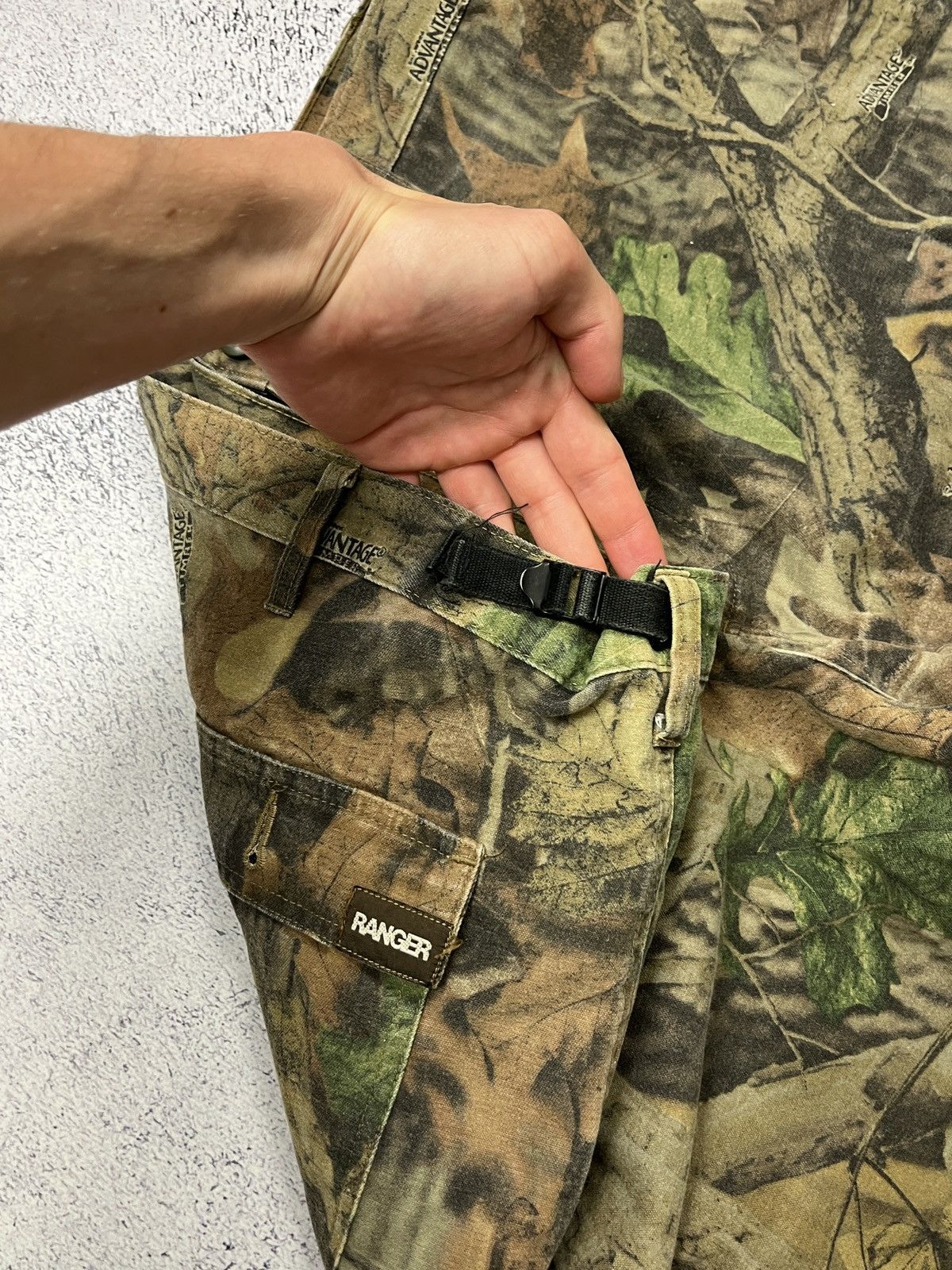 Realtree Vintage 90's Real Tree Cargo Baggy Pants Mossy Oak Hype Rare Size US 44 / EU 60 - 11 Thumbnail