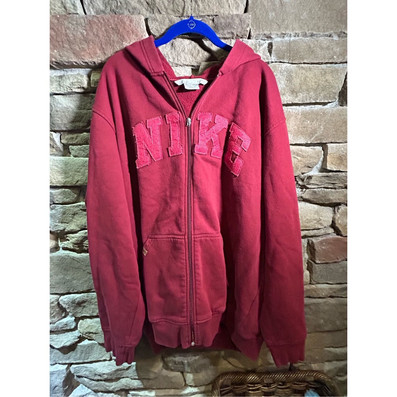 Vintage Size XXL - Vintage NIKE y2K Spellout embroidered grunge Size US XXL / EU 58 / 5 - 1 Thumbnail
