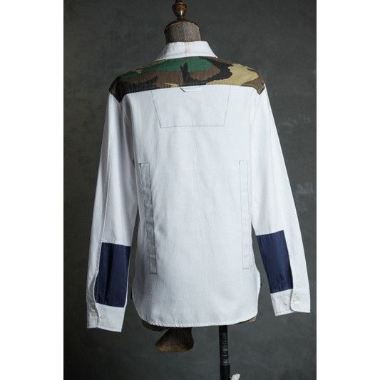 Junya Watanabe eYe Junya Watanabe Man AD2005 Patch Shirt Size US M / EU 48-50 / 2 - 4 Thumbnail