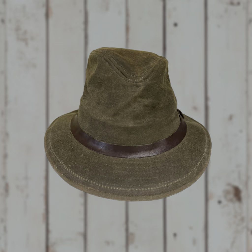 Filson VINTAGE CC Filson Co Seattle Packer Waxed Bucket Boonie Hat Sz M Tin Cloth Men’s Hat/ Bucket Size ONE SIZE - 1 Thumbnail