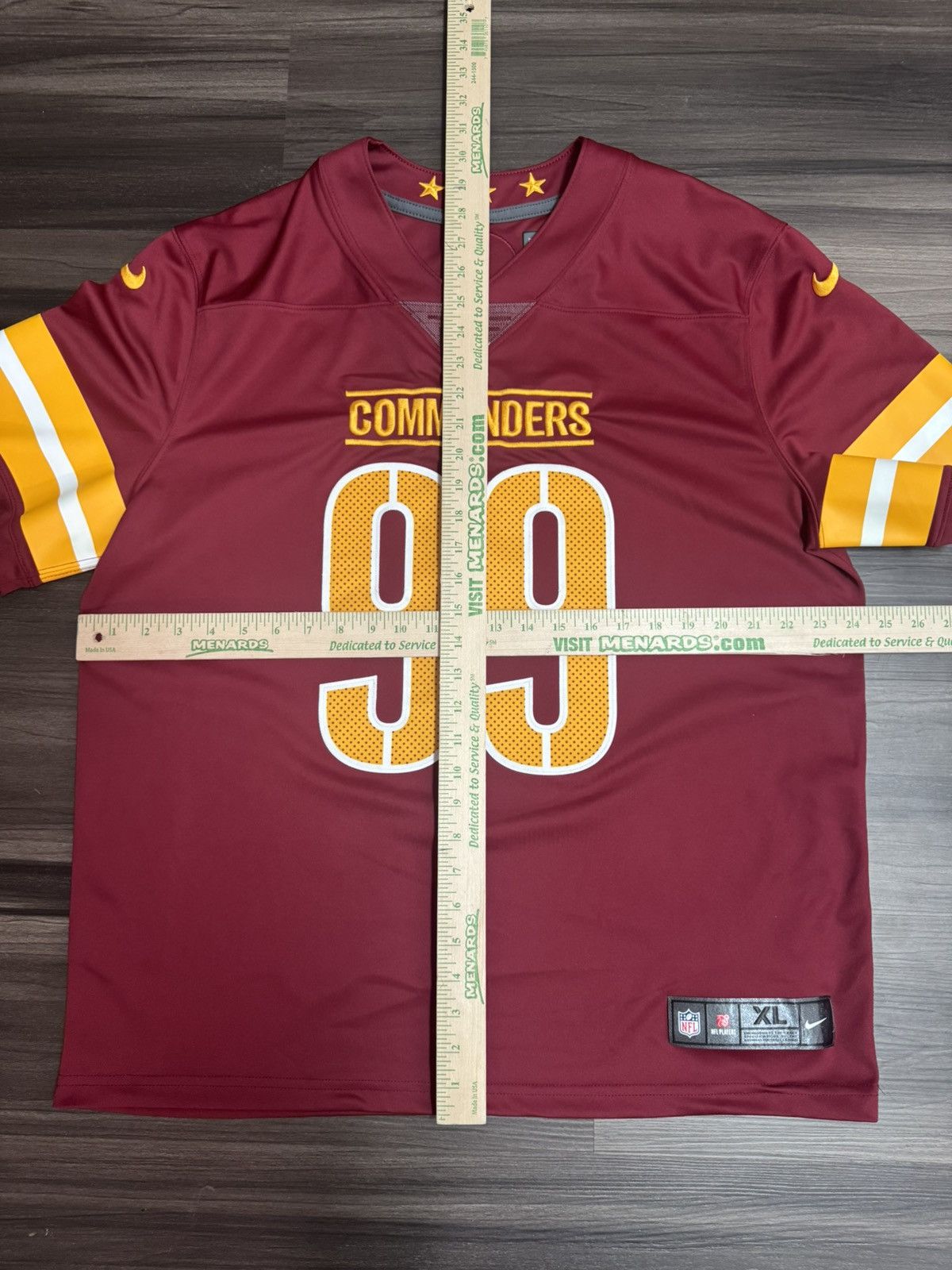 Nike Chase Young Washington Commanders Nike Vapor Limited Jersey Size US XL / EU 56 / 4 - 7 Thumbnail