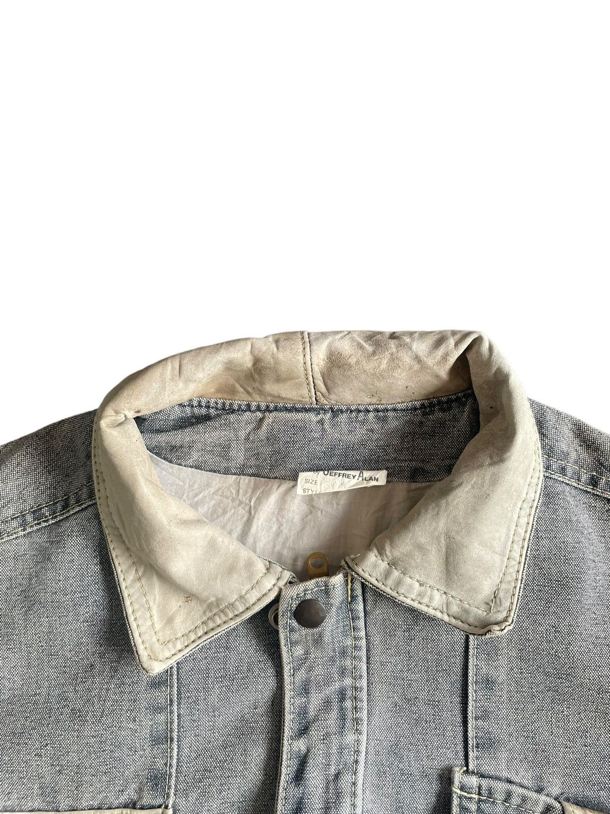 Vintage Vintage Jeffrey Alan Denim Jacket Size US L / EU 52-54 / 3 - 6 Thumbnail